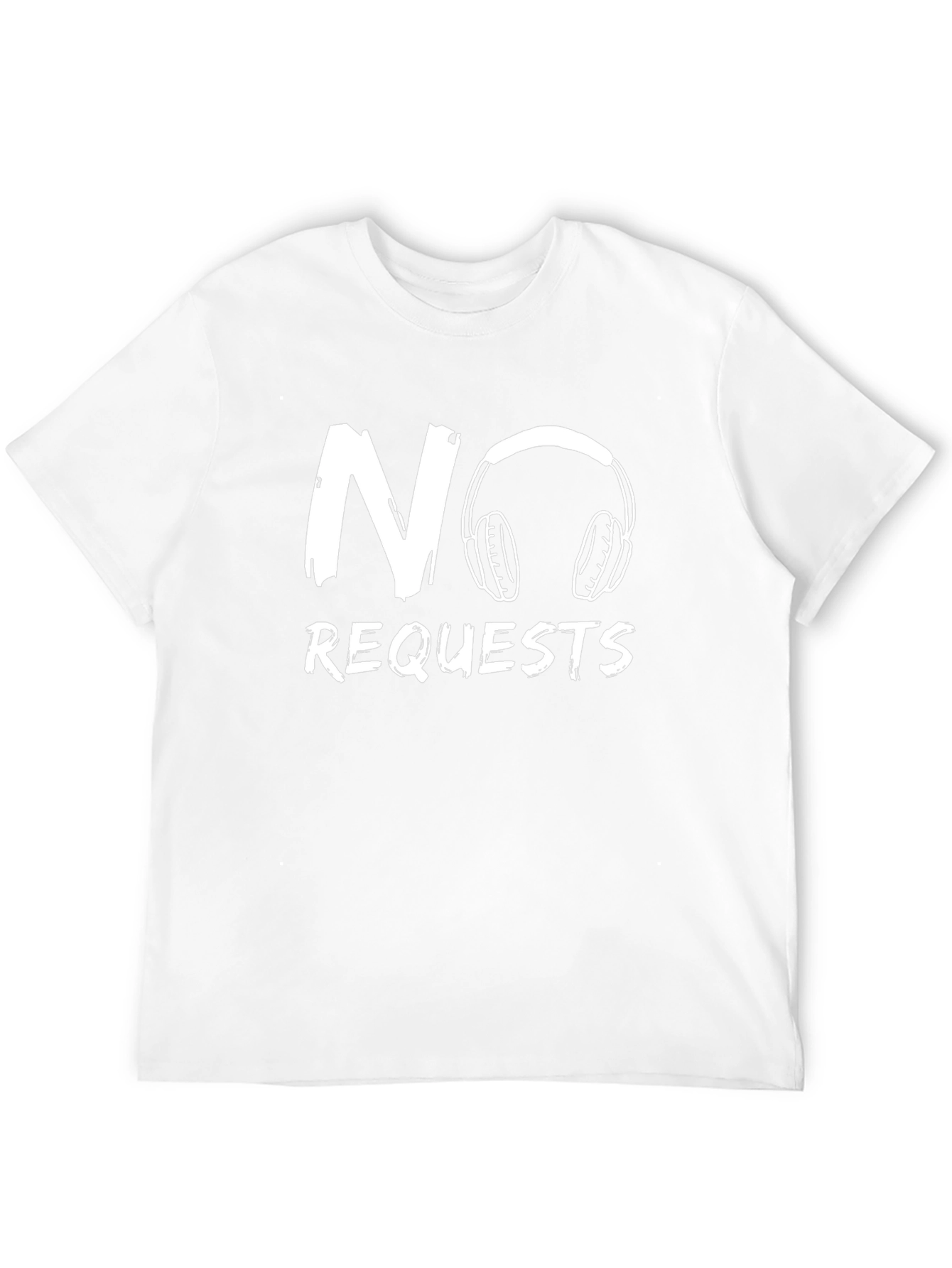No Requests T-Shirt Funny DJ Music Lover Tee