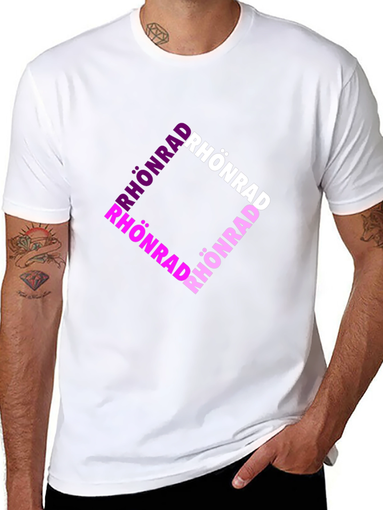 Rhönrad Graphic Tee - Unique Design Comfortable Fit