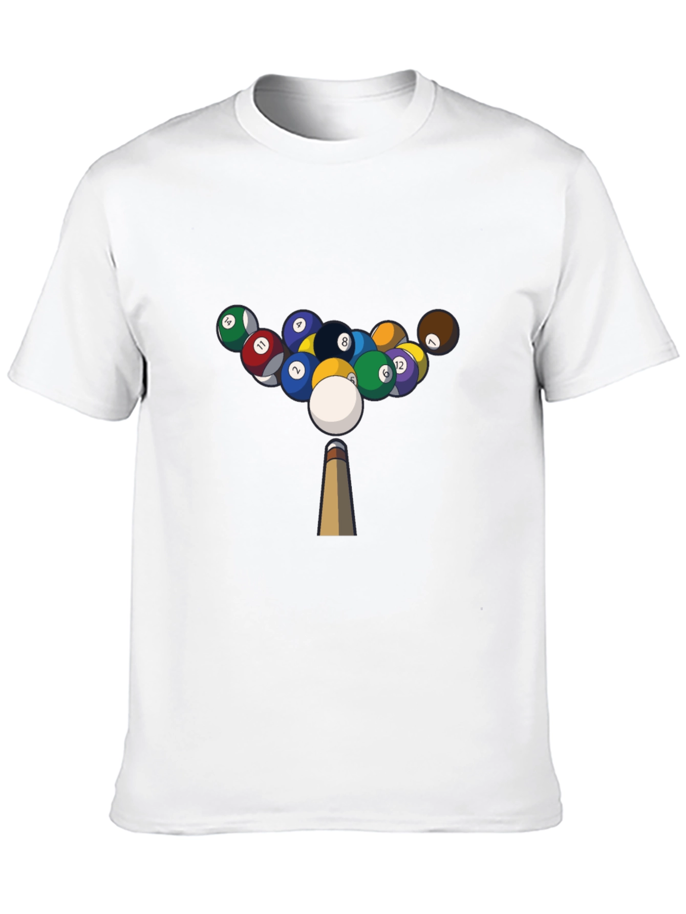 Billiards T-Shirt - Cool Pool Ball Design