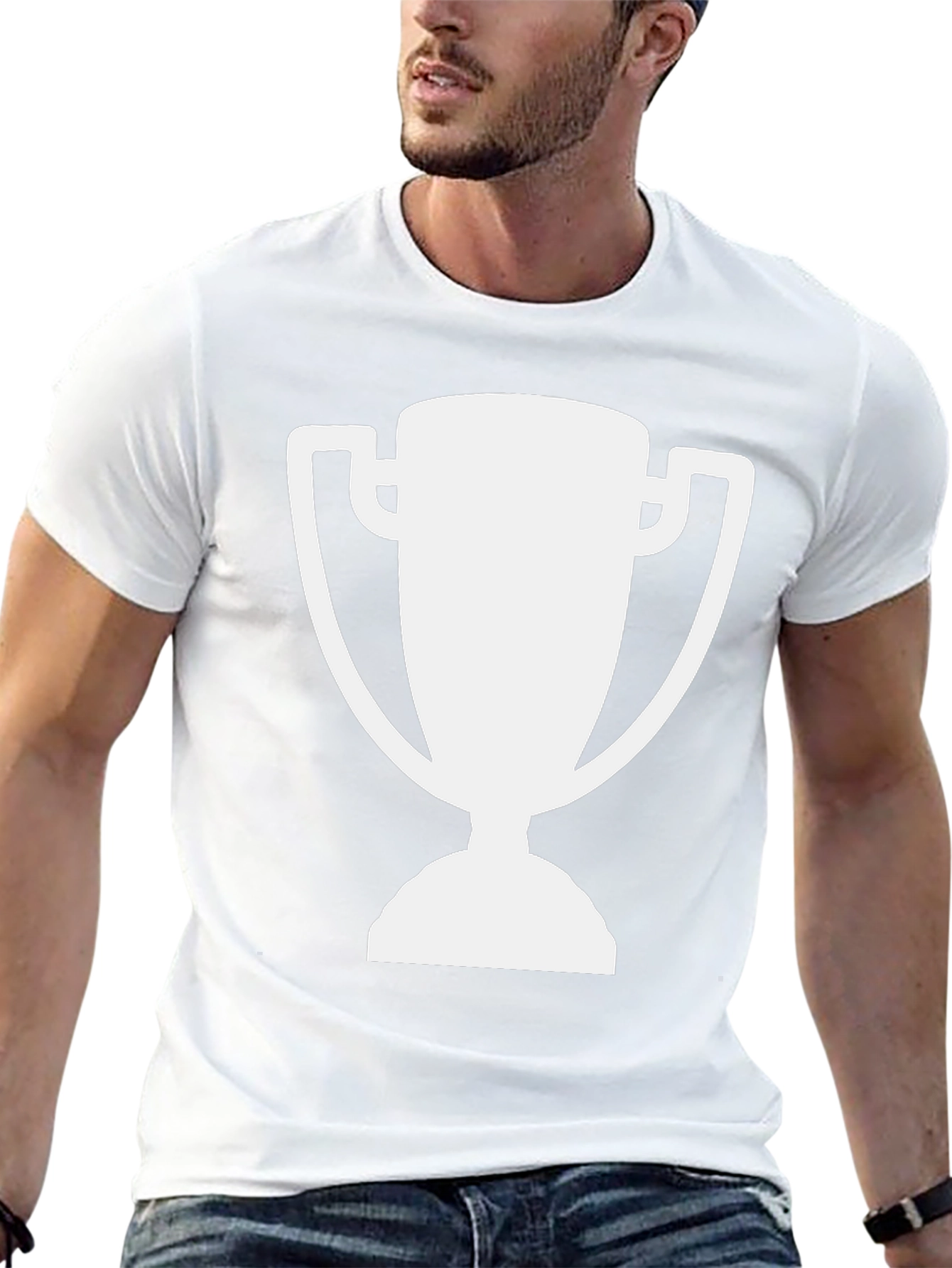 Trophy Graphic Tee - Classic Award Winner T-Shirt