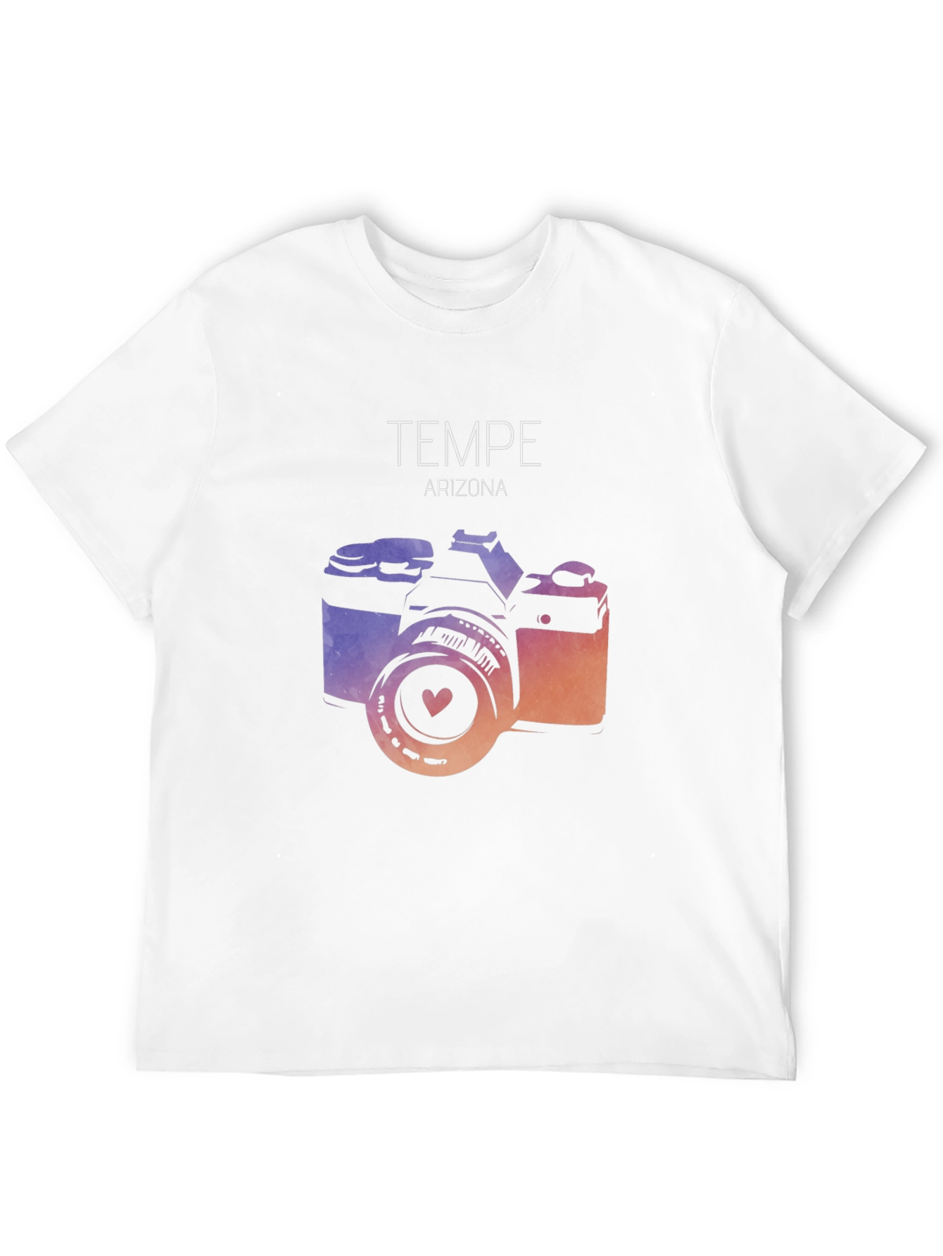 Tempe Arizona Camera Graphic T-Shirt