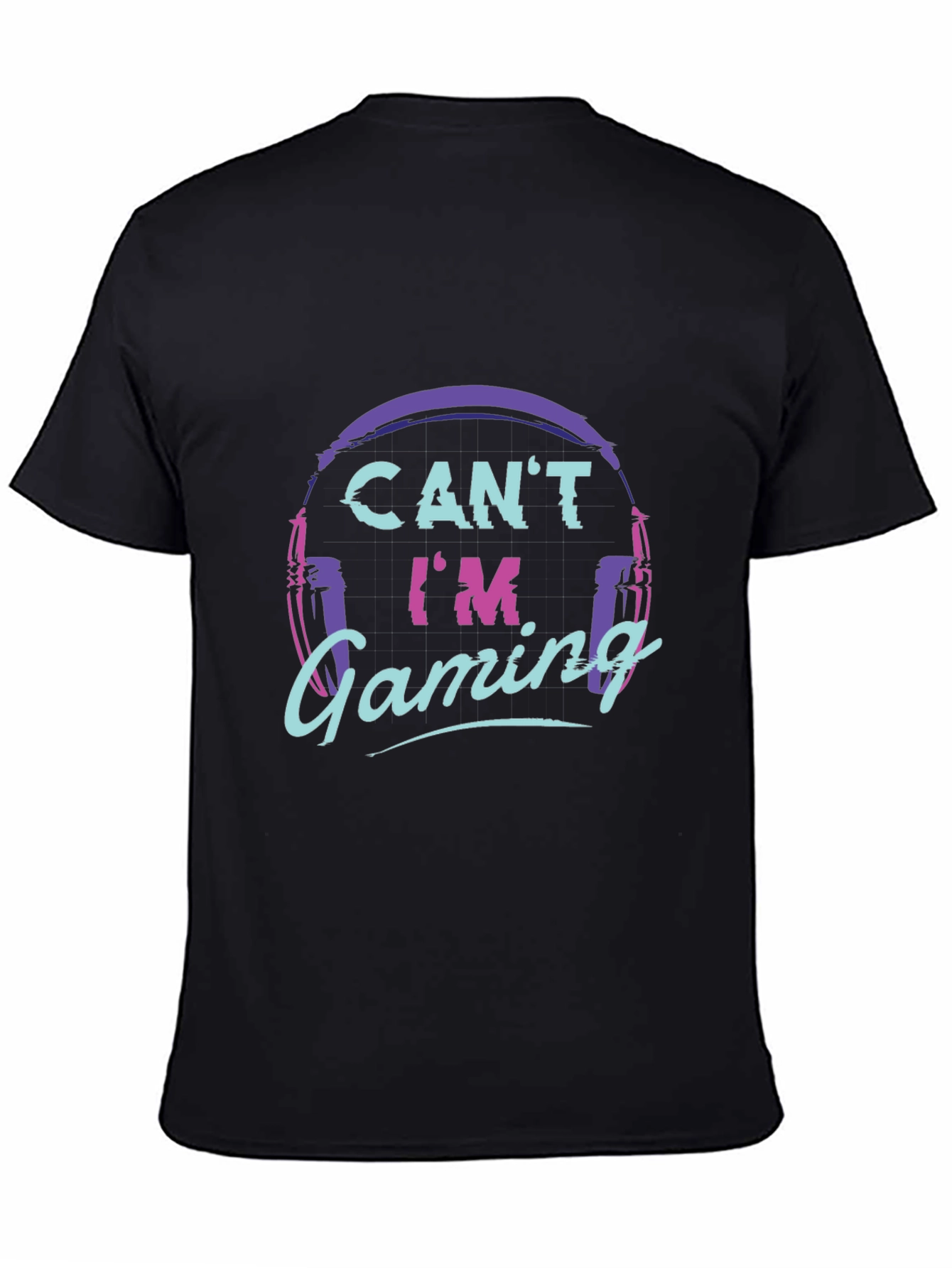Gamer Headset T-Shirt - Cant Im Gaming Tee