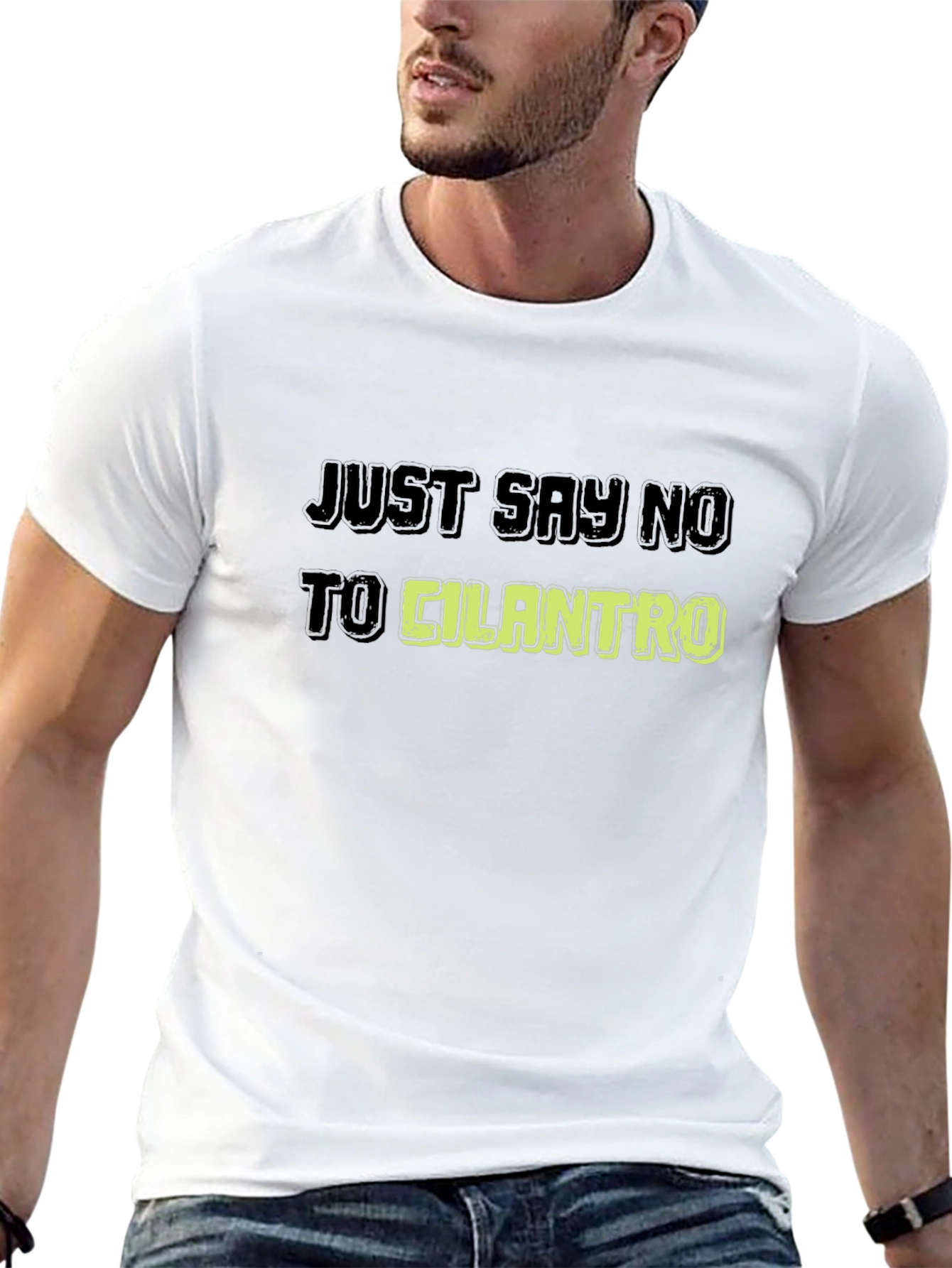 Just Say No To Cilantro Graphic Tee