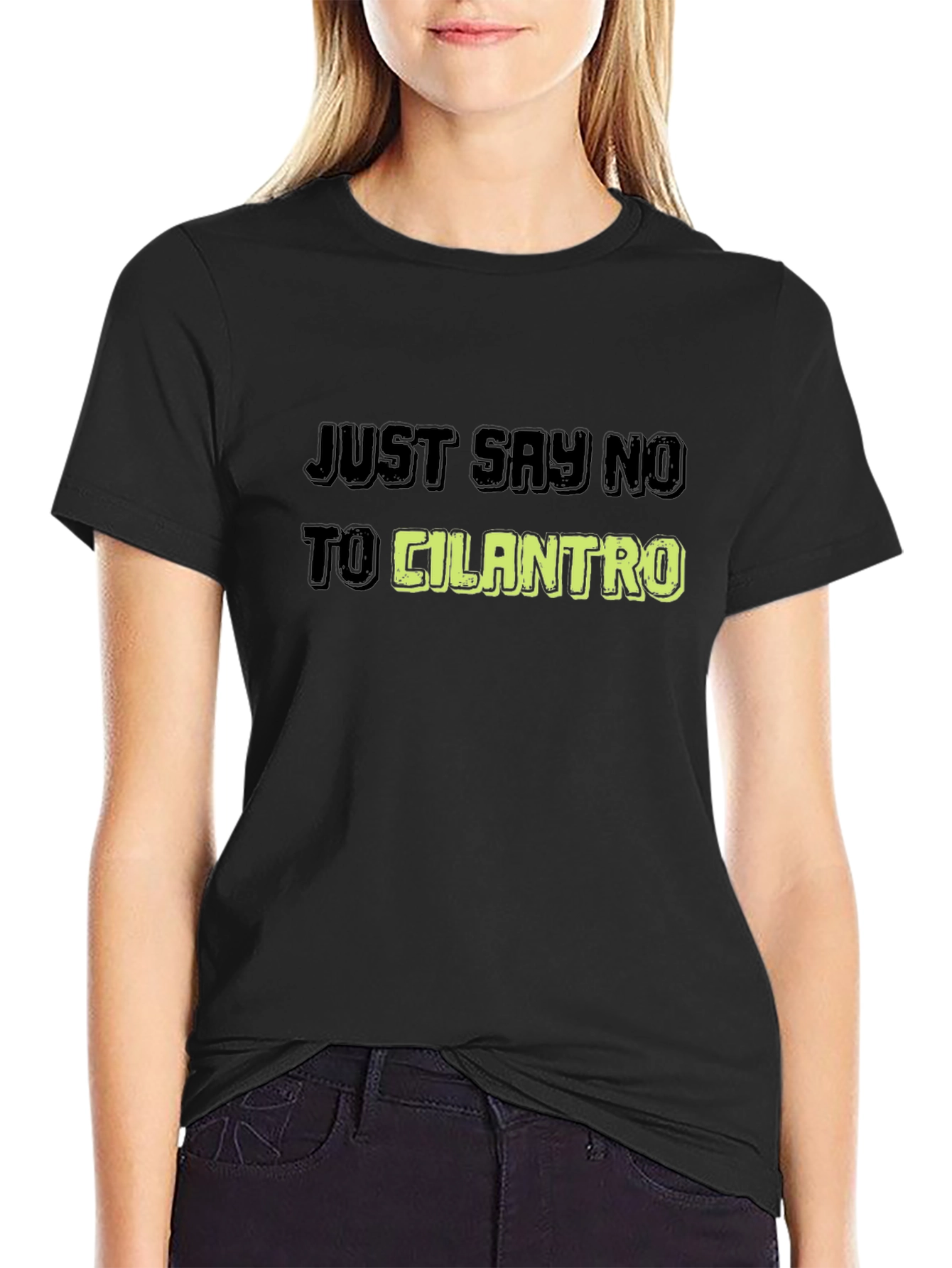 Just Say No To Cilantro Graphic Tee