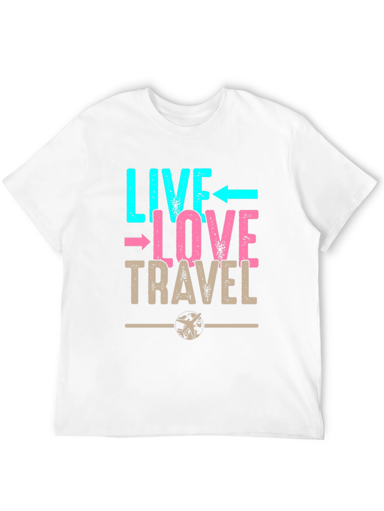 Live Love Travel Graphic Tee - Adventure Ready