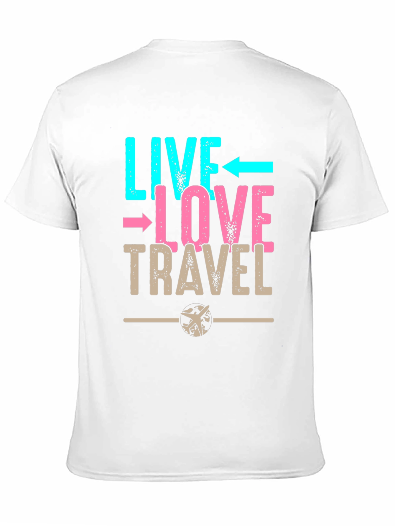 Live Love Travel Graphic Tee - Adventure Ready
