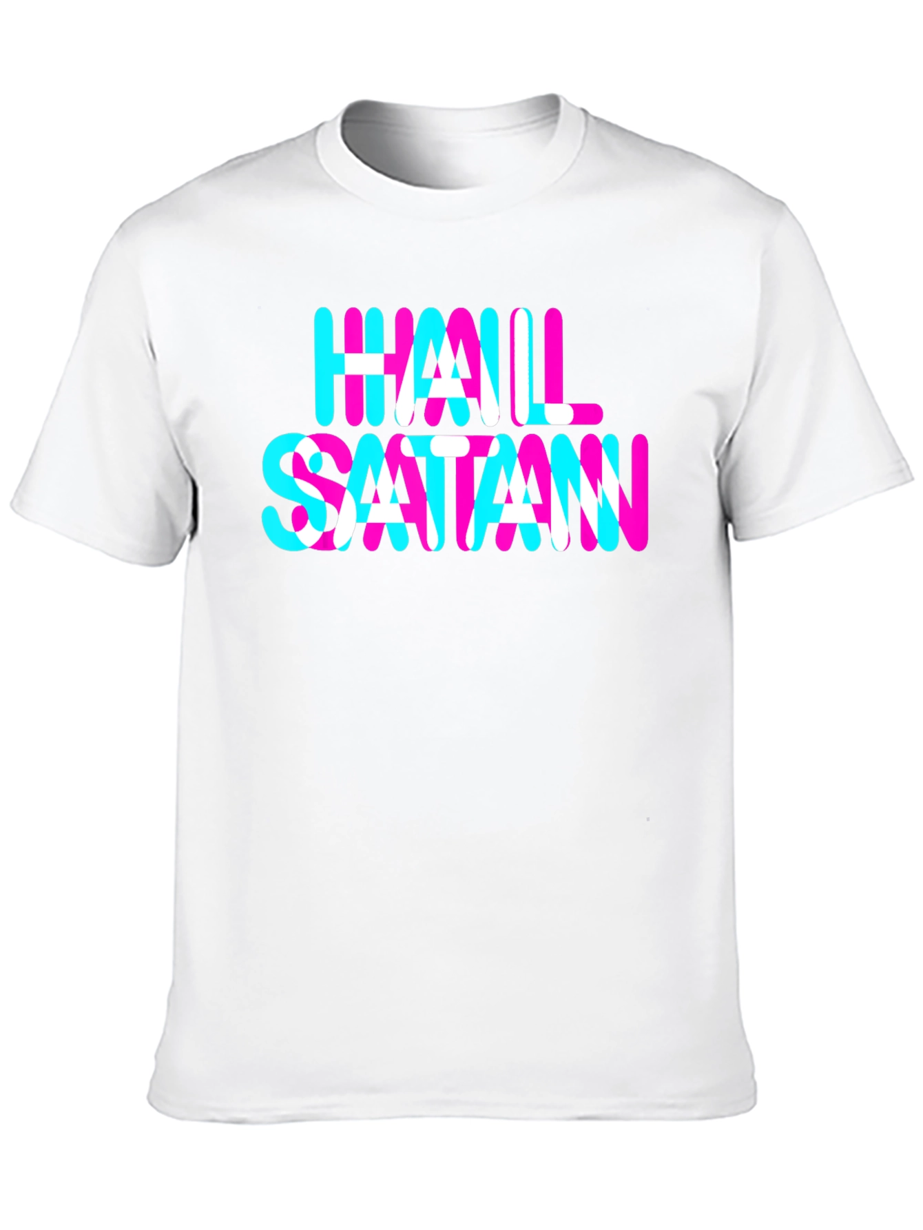 Hail Satan Graphic Tee - Bold Statement Shirt