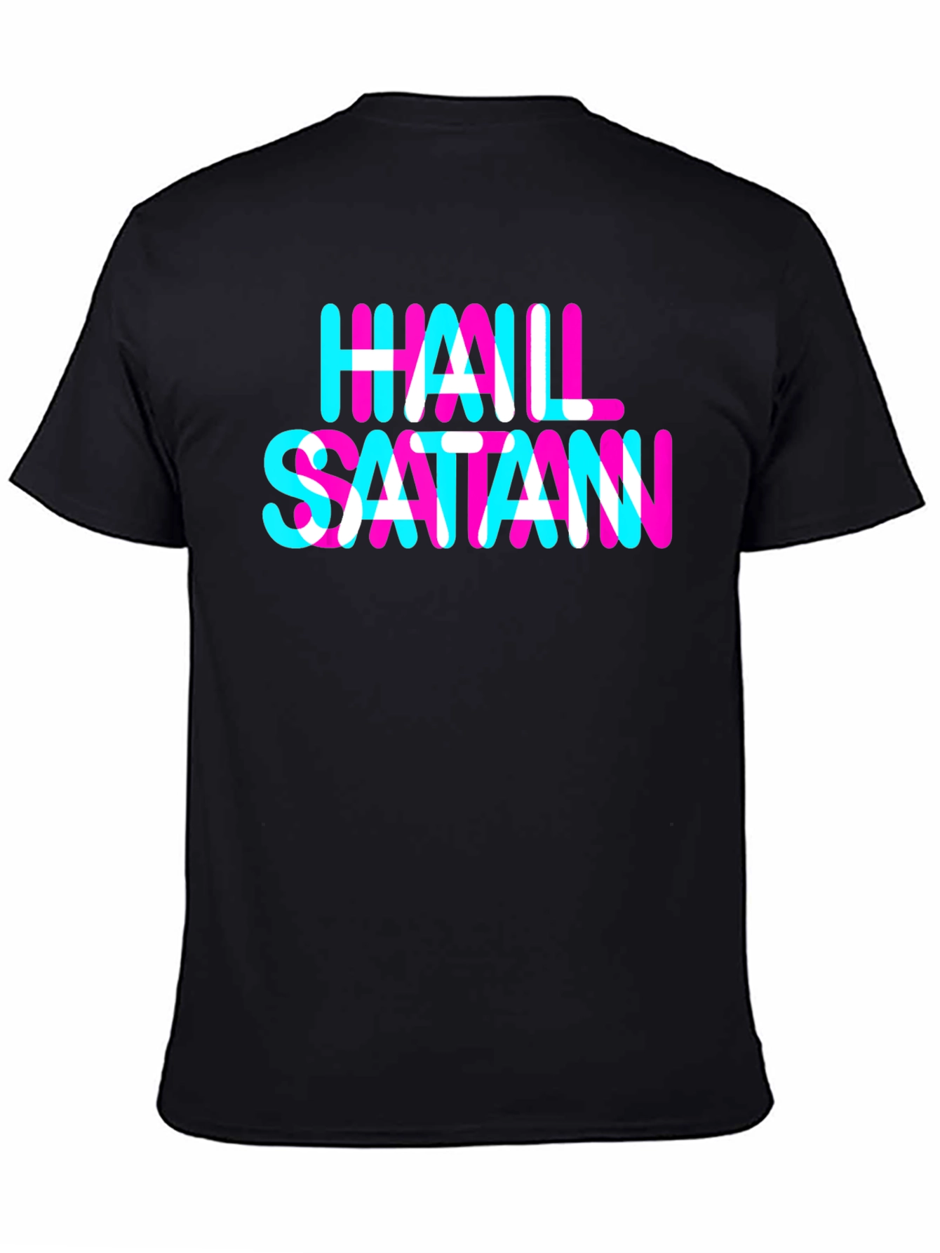 Hail Satan Graphic Tee - Bold Statement Shirt