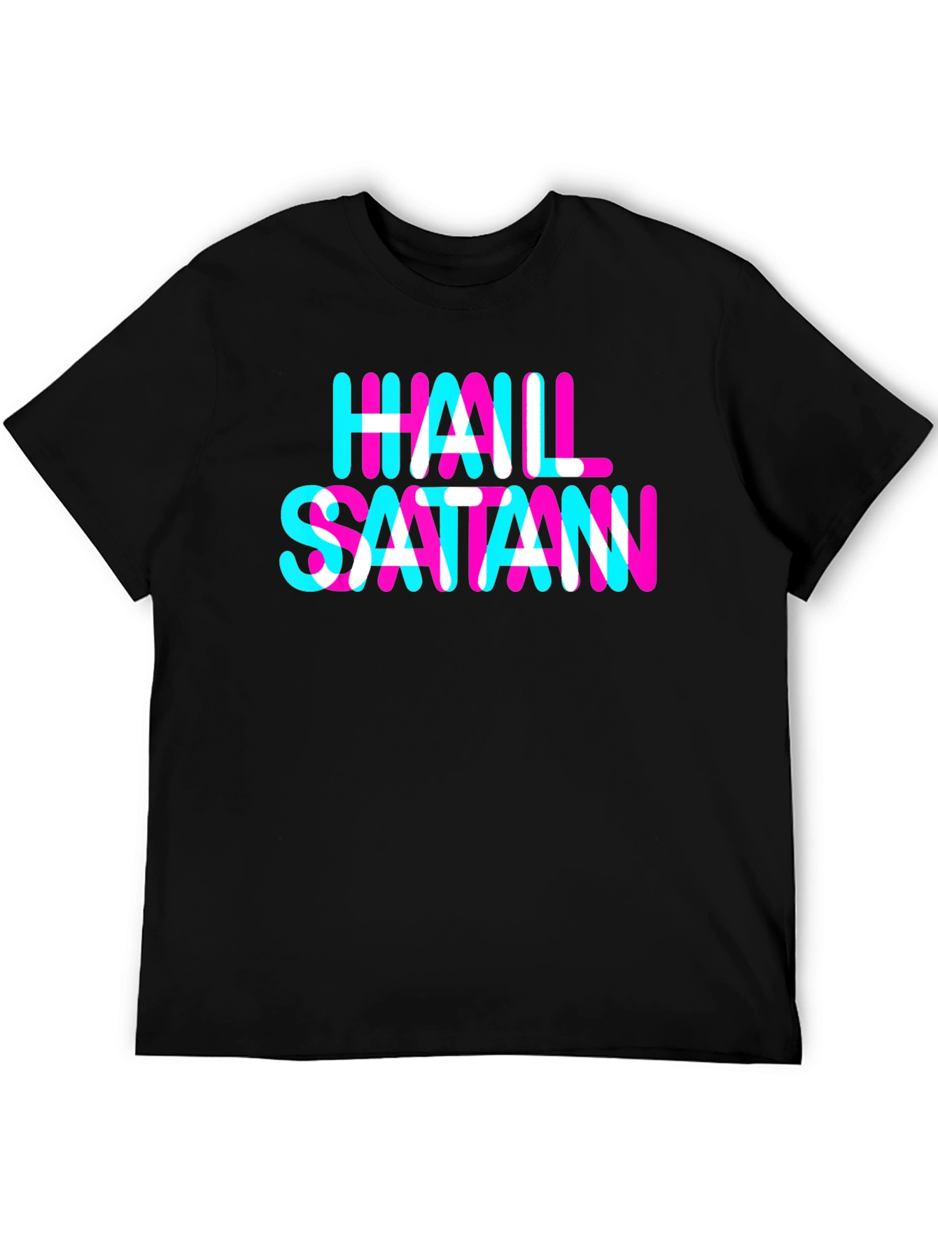 Hail Satan Graphic Tee - Bold Statement Shirt