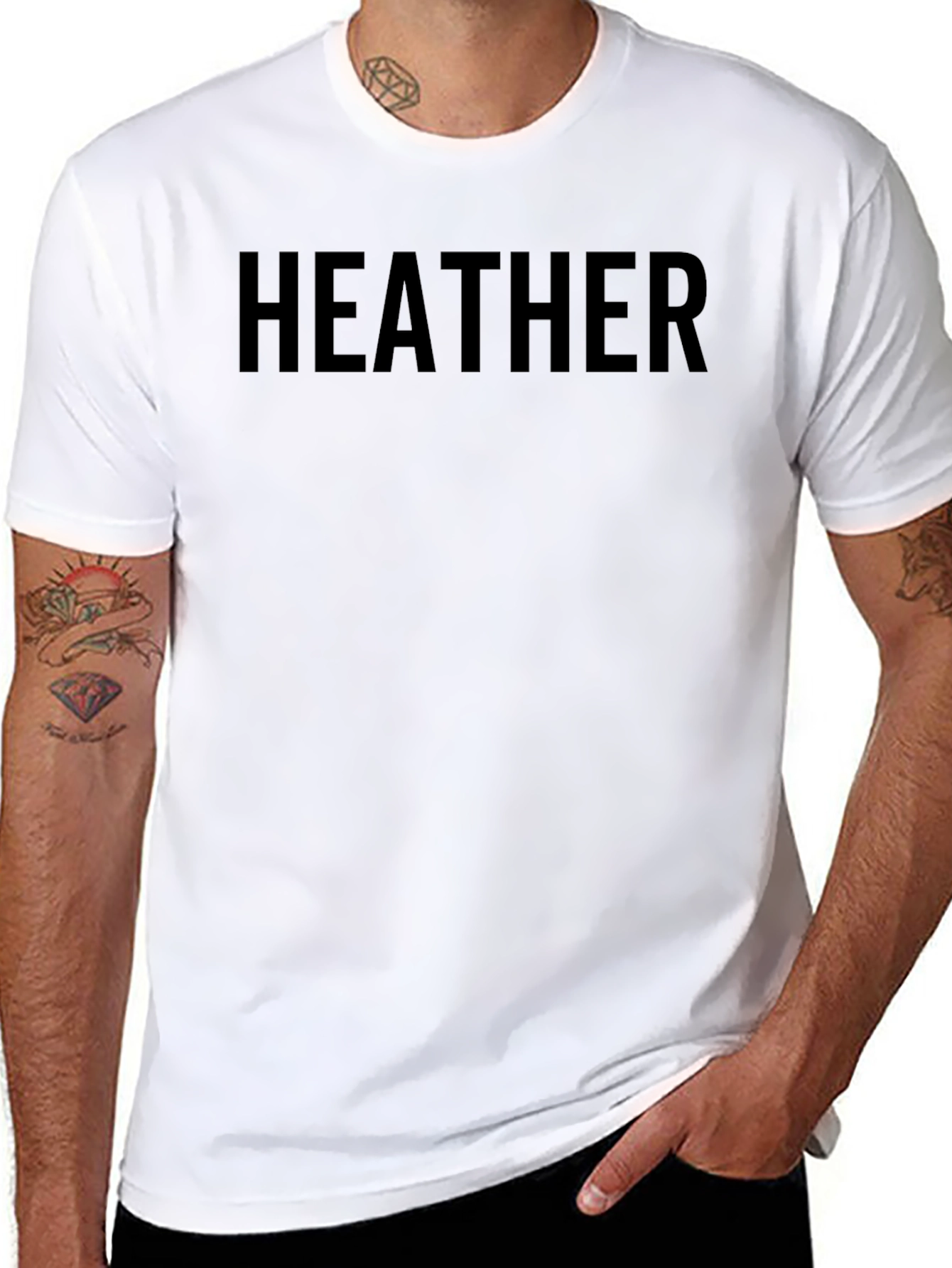 Black Heather T-Shirt
