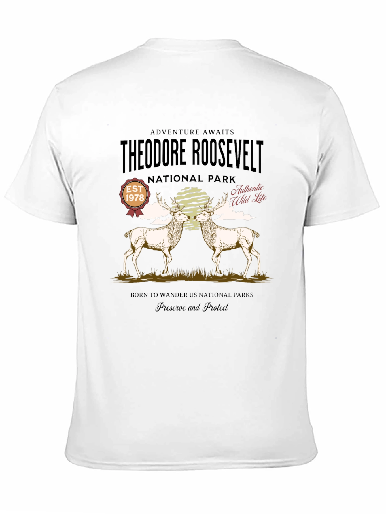 Theodore Roosevelt National Park Graphic T-Shirt