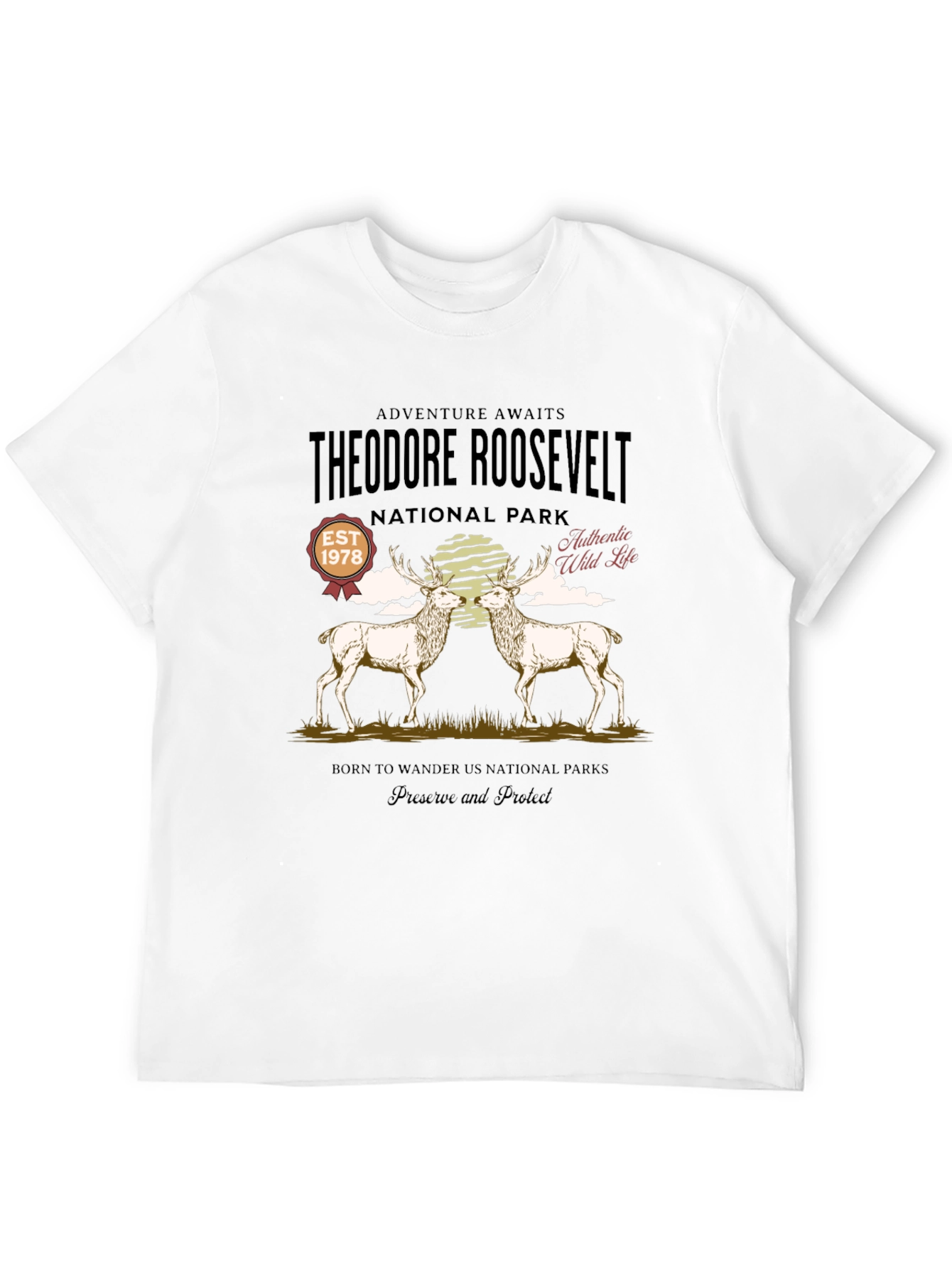 Theodore Roosevelt National Park Graphic T-Shirt