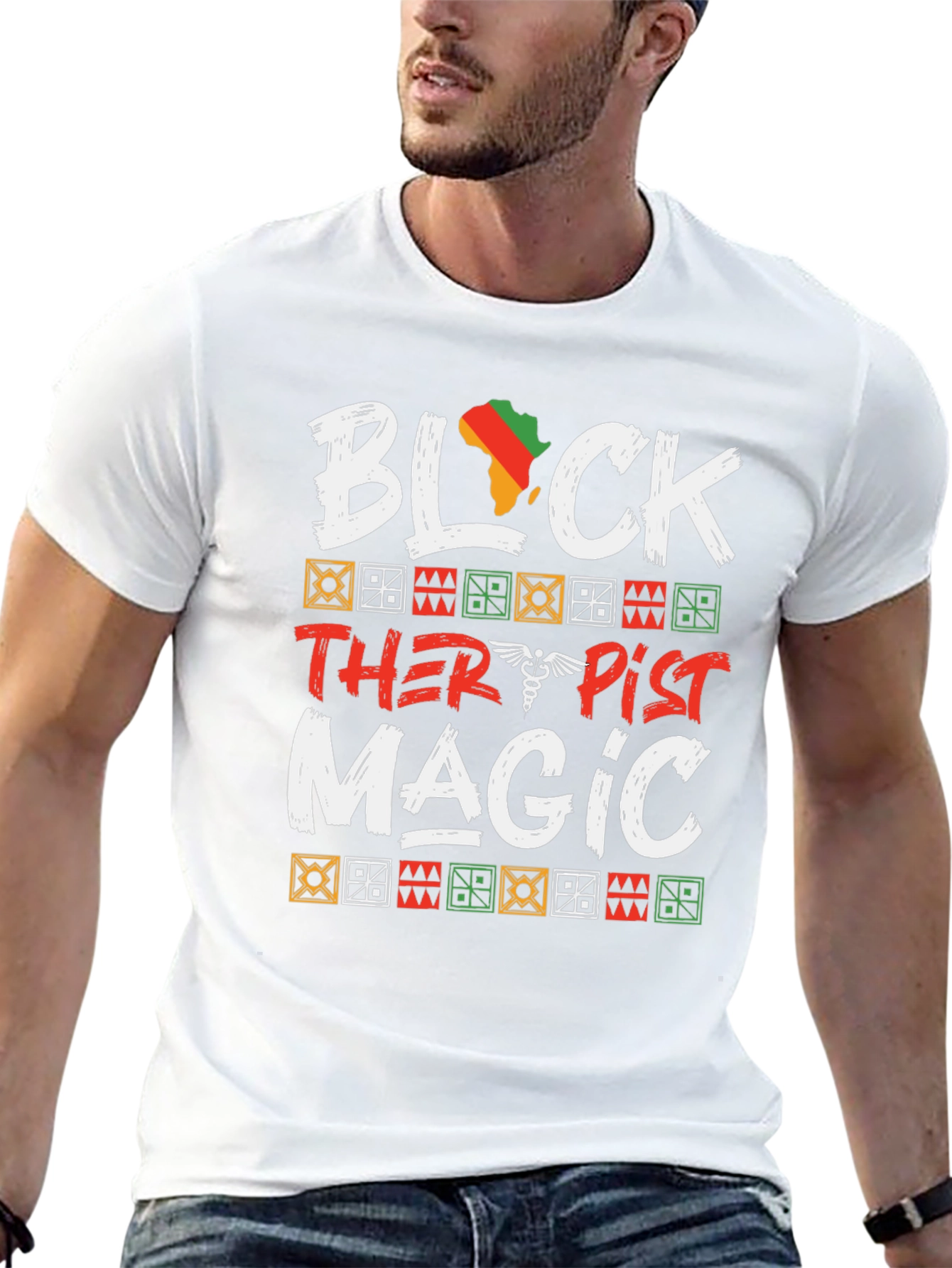 Black Therapist Magic T-Shirt