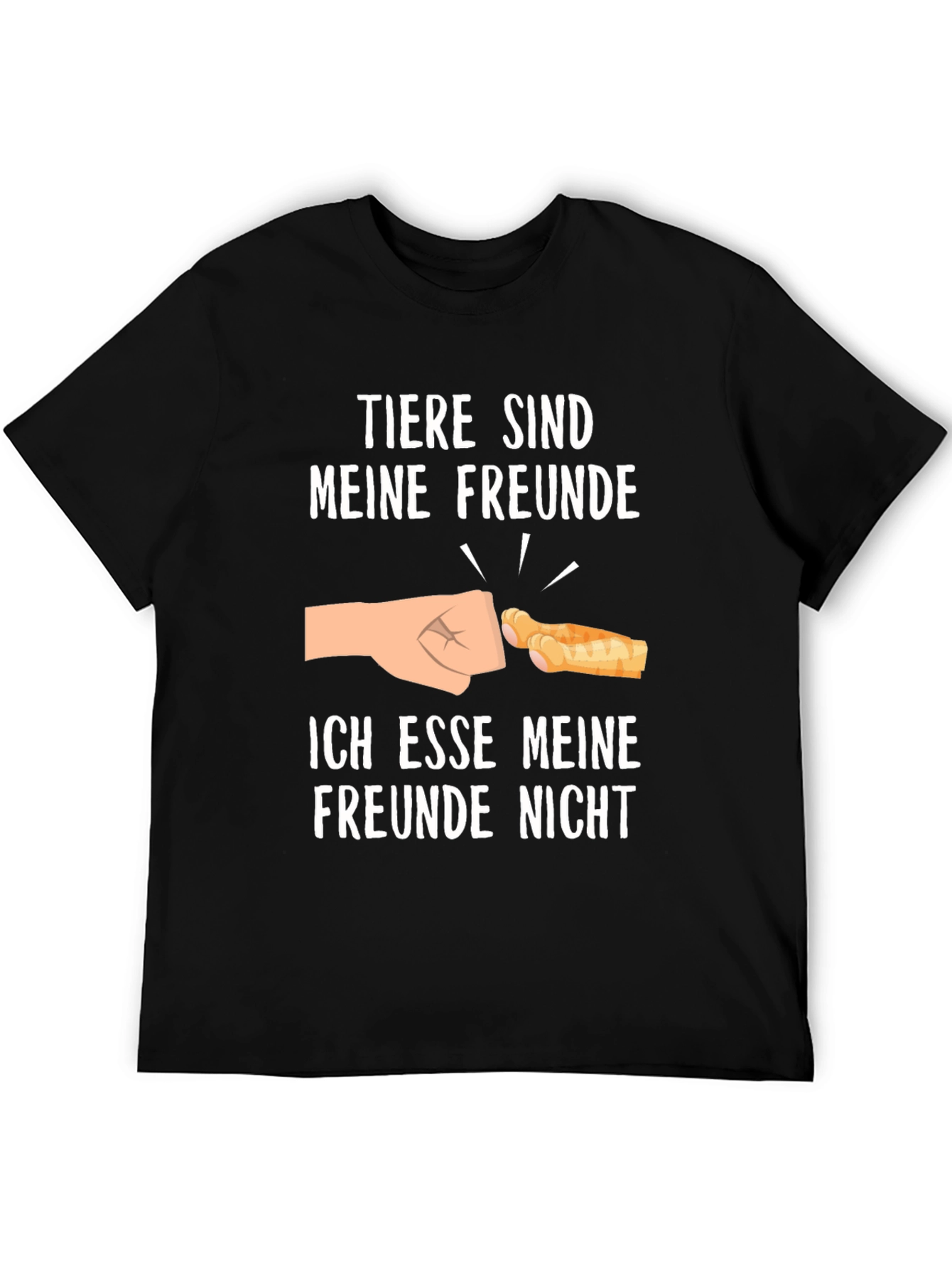 Vegan T-Shirt - Animals are Friends
