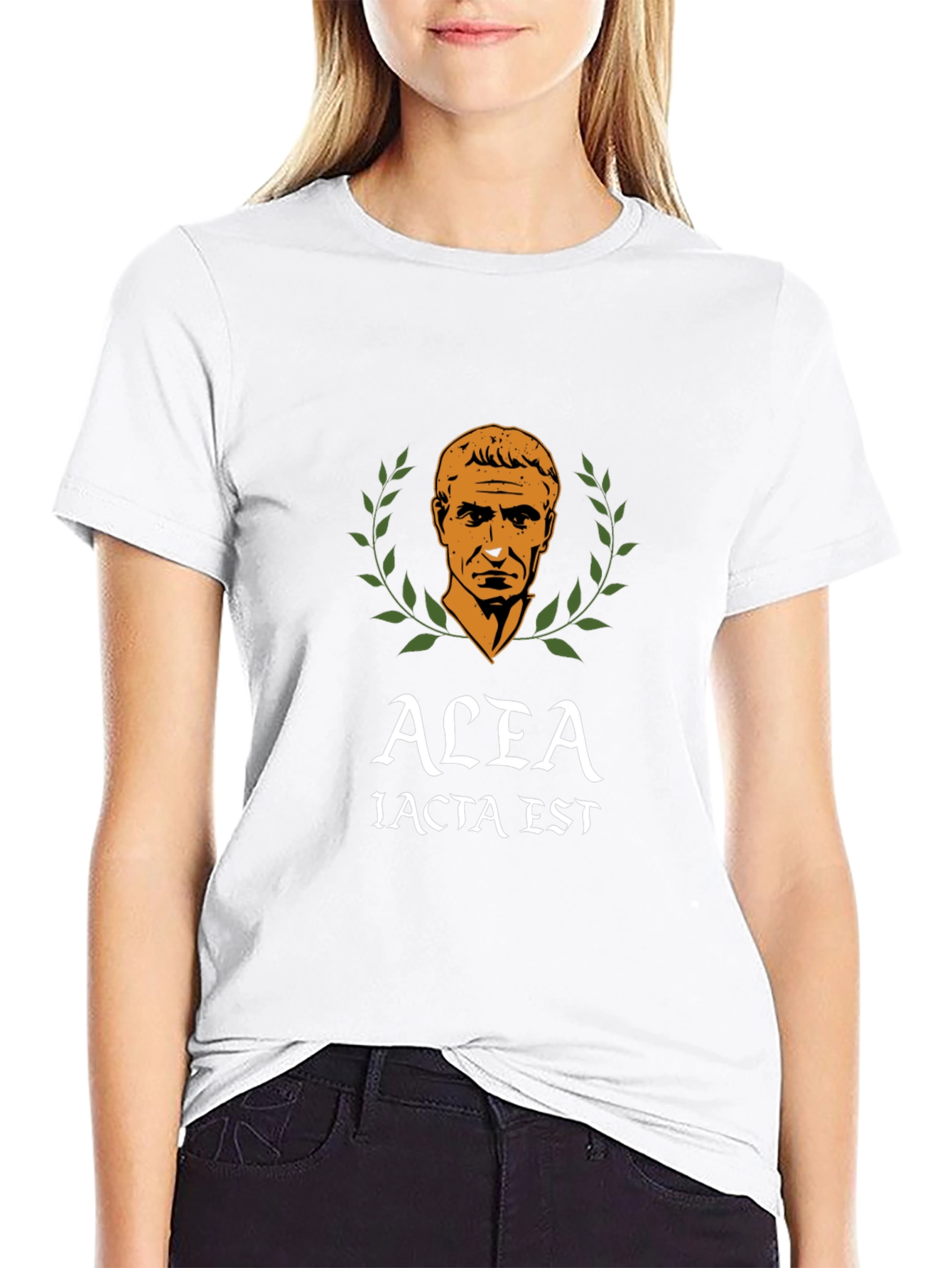 Alea Iacta Est Black T-Shirt - Julius Caesar