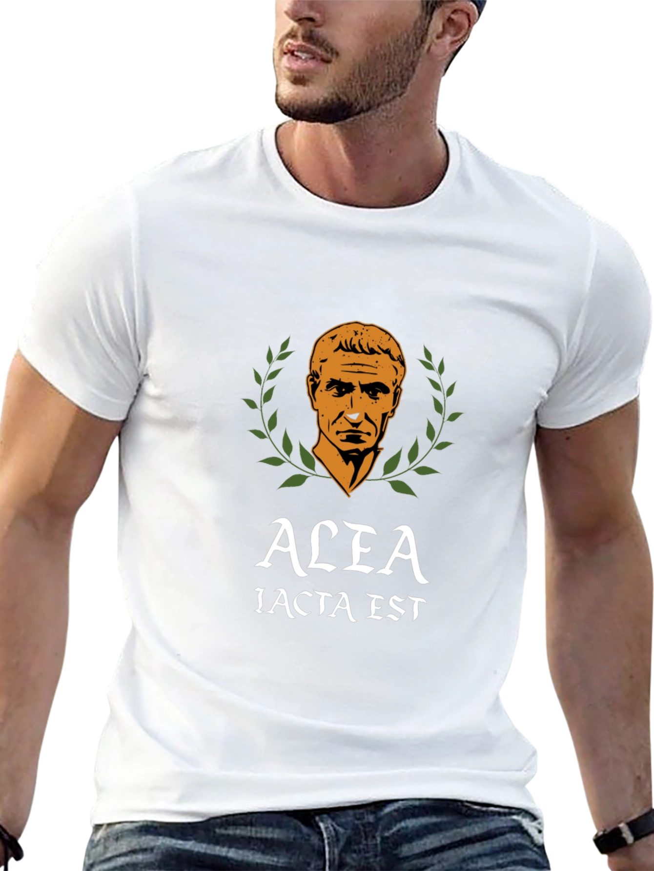 Alea Iacta Est Black T-Shirt - Julius Caesar