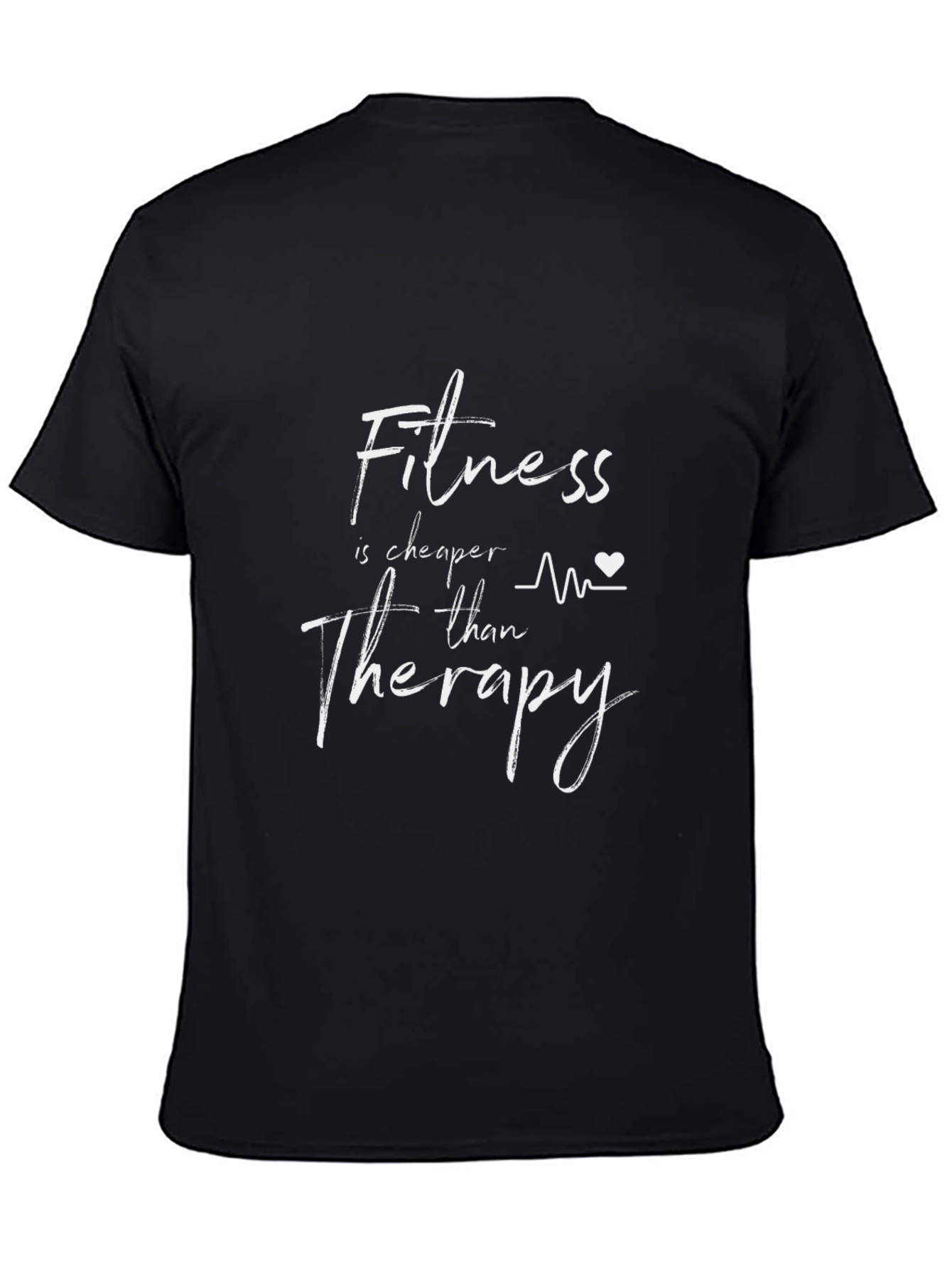 Fitness Therapy Graphic Tee - Workout Motivation