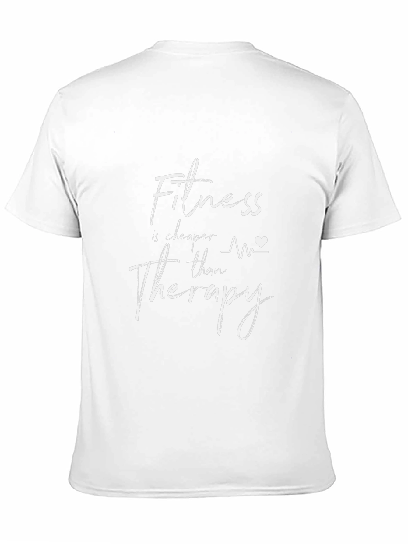 Fitness Therapy Graphic Tee - Workout Motivation