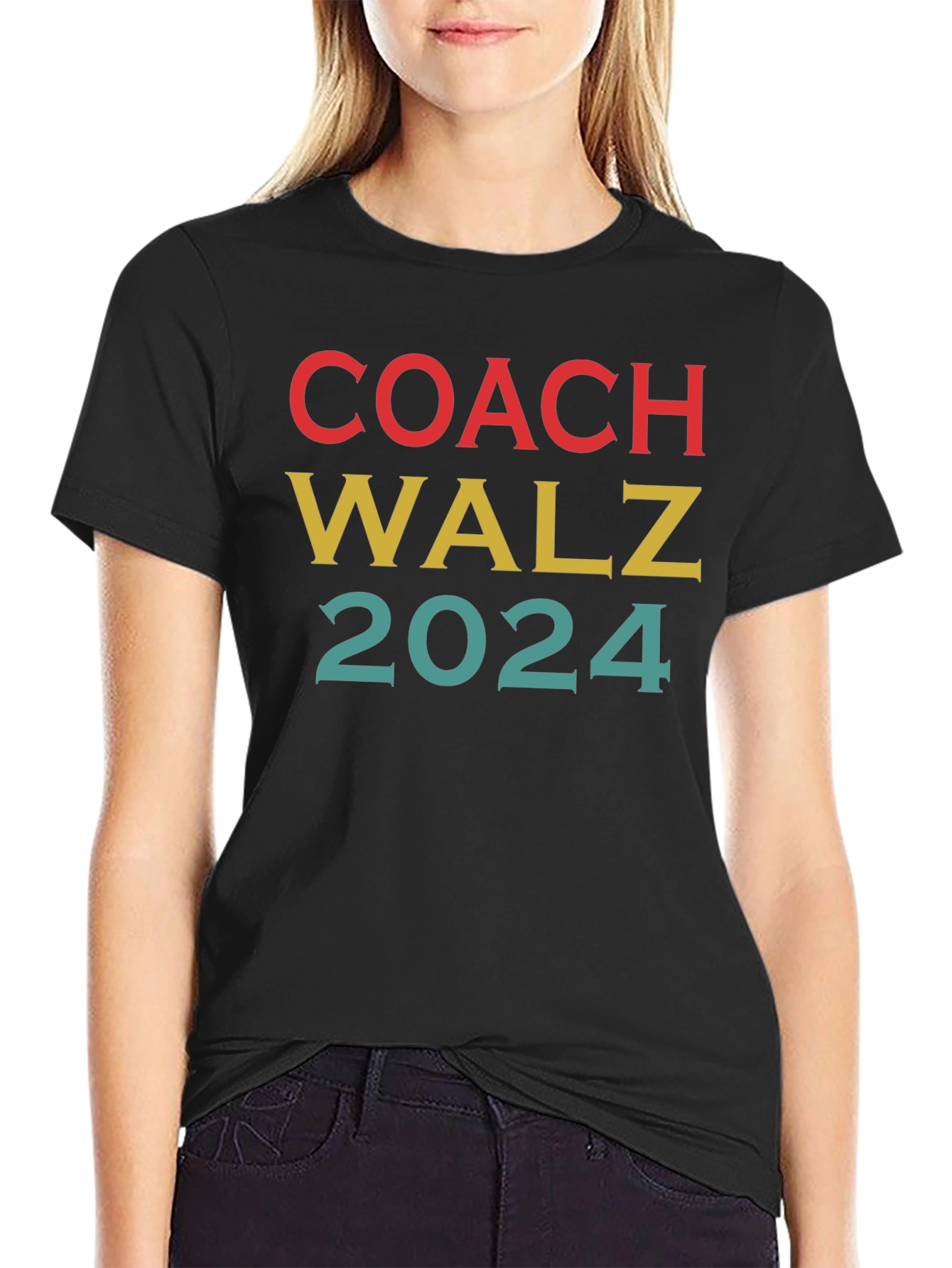 Coach Walz 2024 Graphic T-Shirt