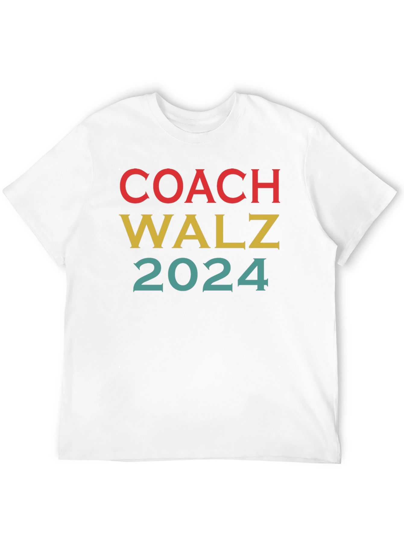 Coach Walz 2024 Graphic T-Shirt