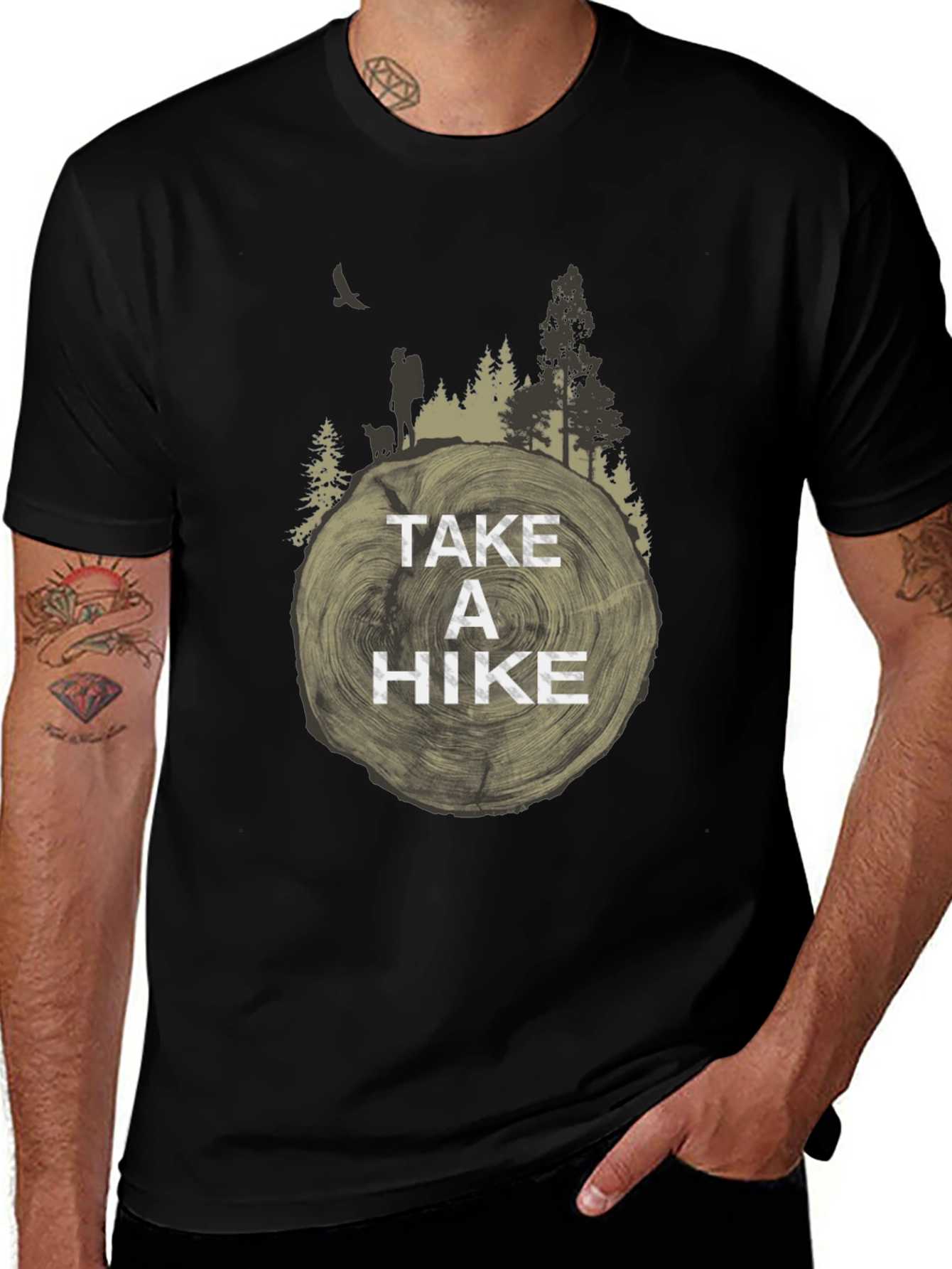 Take A Hike Graphic Tee - Adventure Awaits!