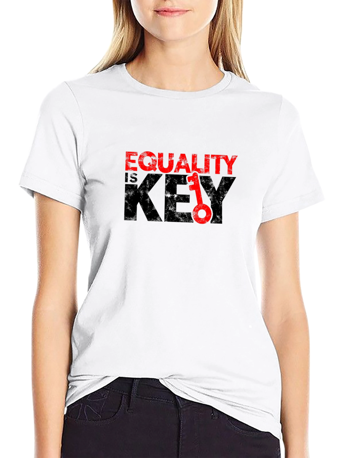 Equality is Key Graphic T-Shirt