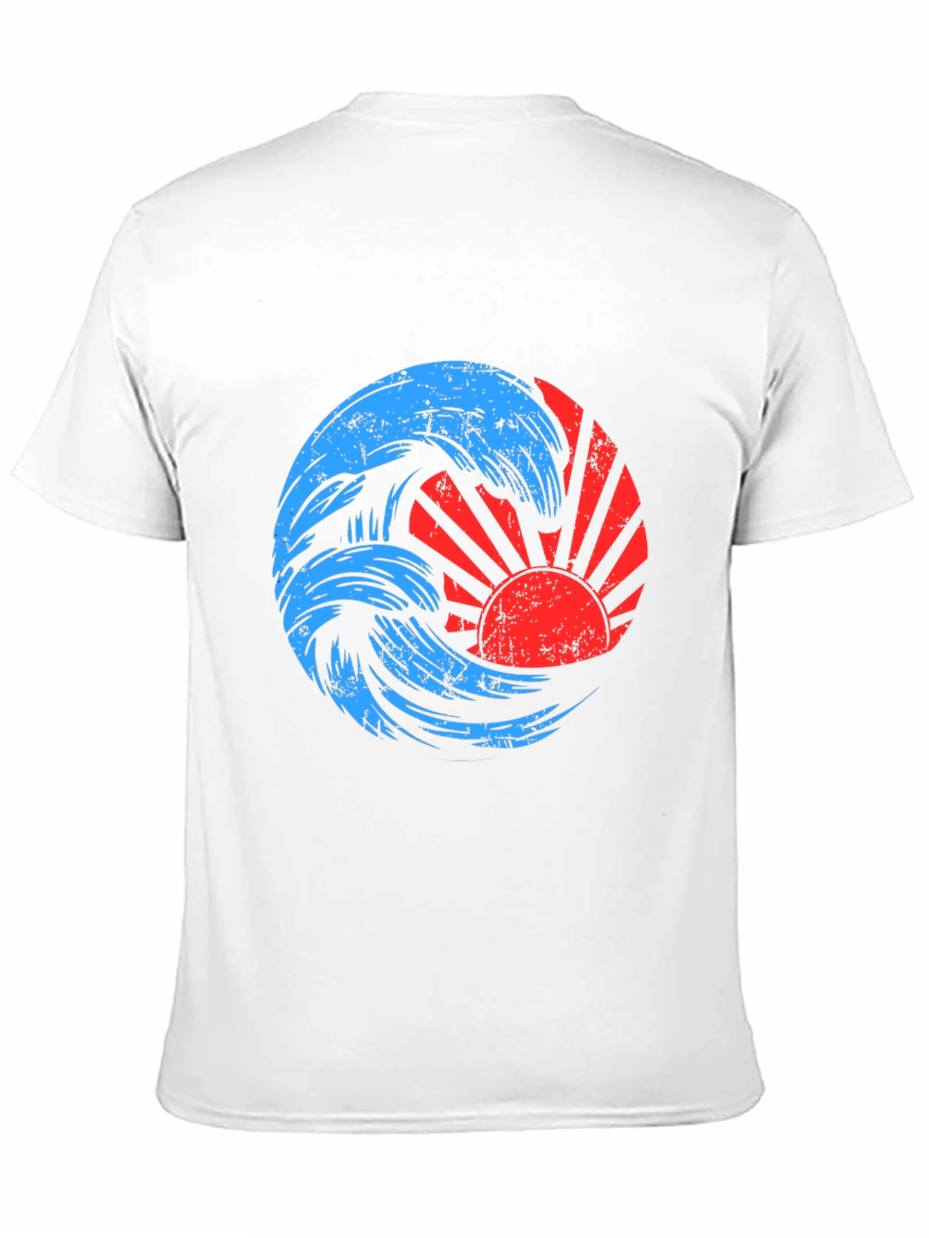 Retro Wave and Sun Graphic Tee