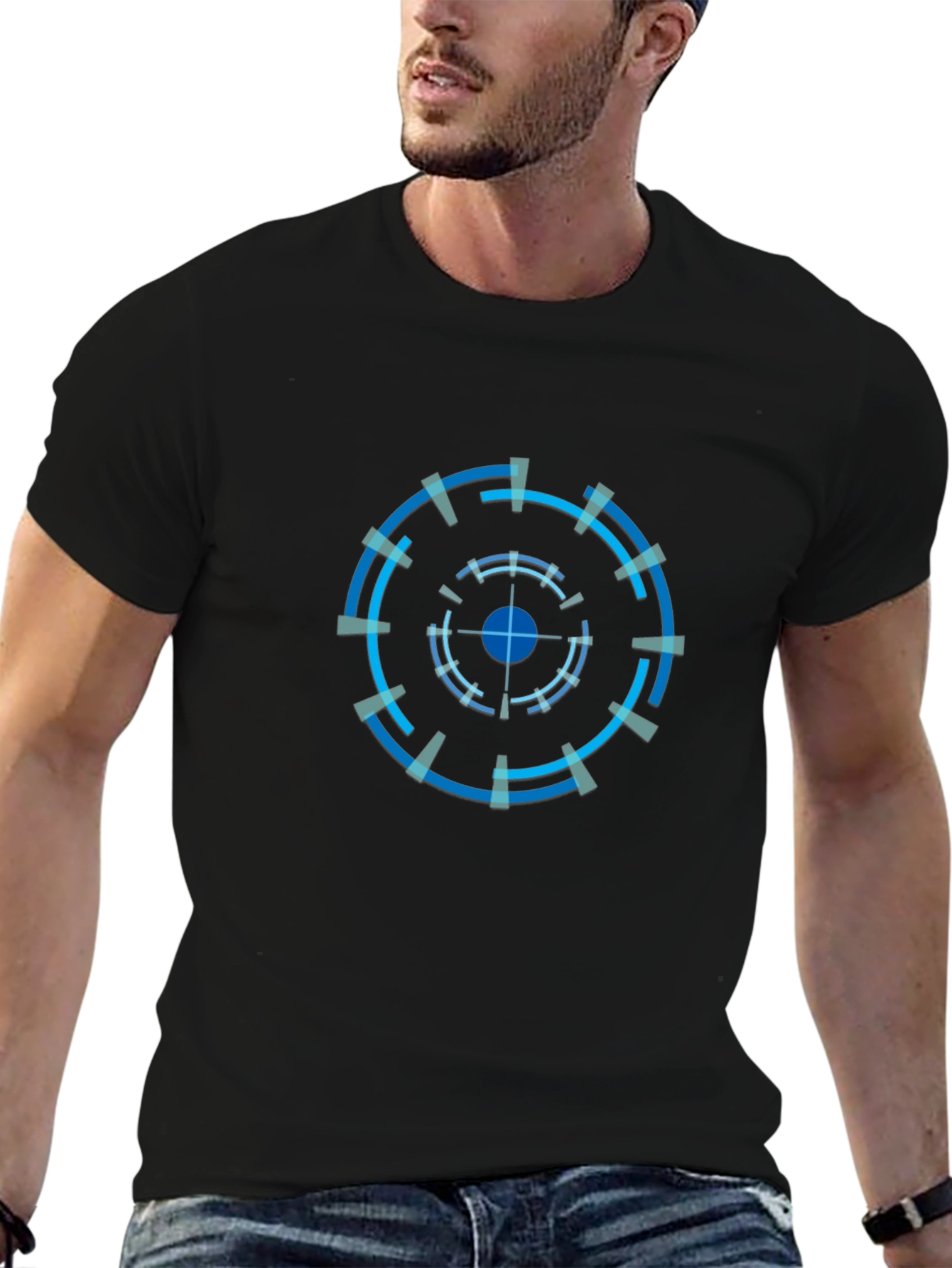 Cyberpunk Target Graphic Tee