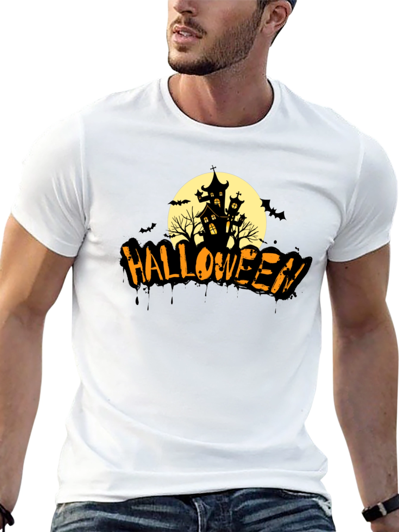 Halloween Haunted House T-Shirt