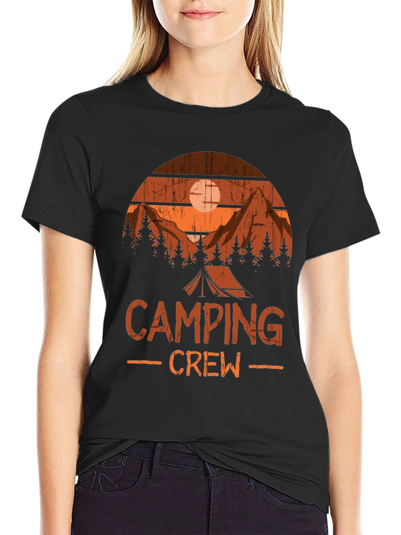 Camping Crew Graphic Tee
