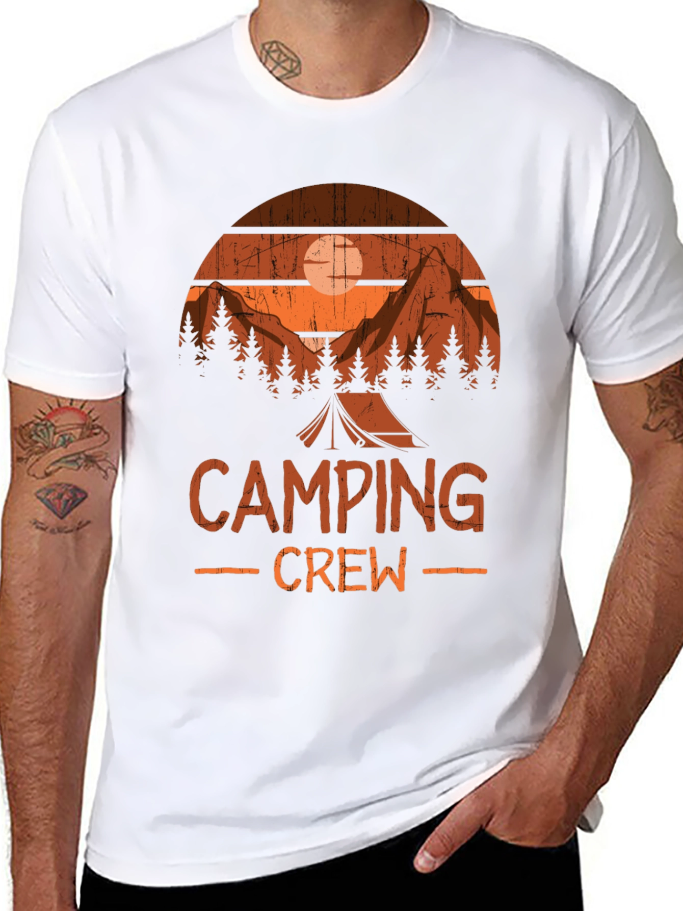 Camping Crew Graphic Tee
