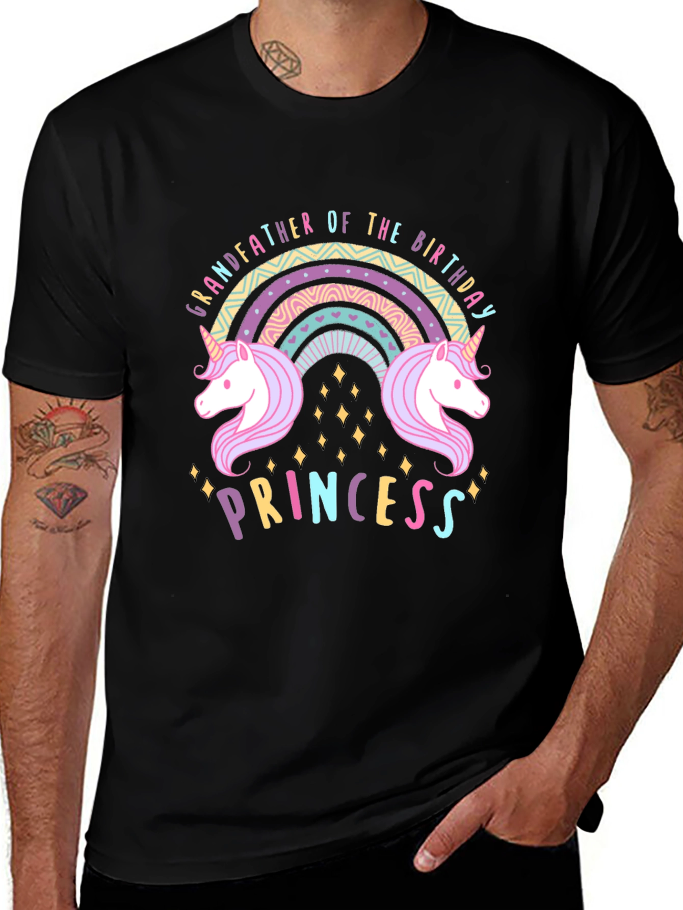Grandfather of the Birthday Princess T-Shirt