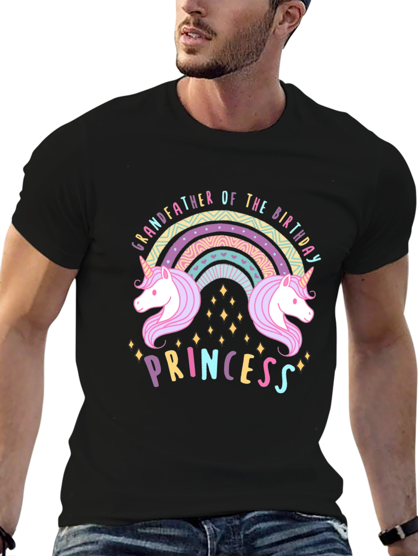 Grandfather of the Birthday Princess T-Shirt