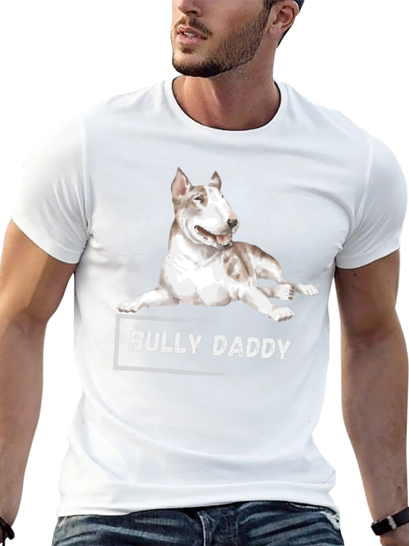 Bully Daddy T-Shirt - Dog Lover Tee