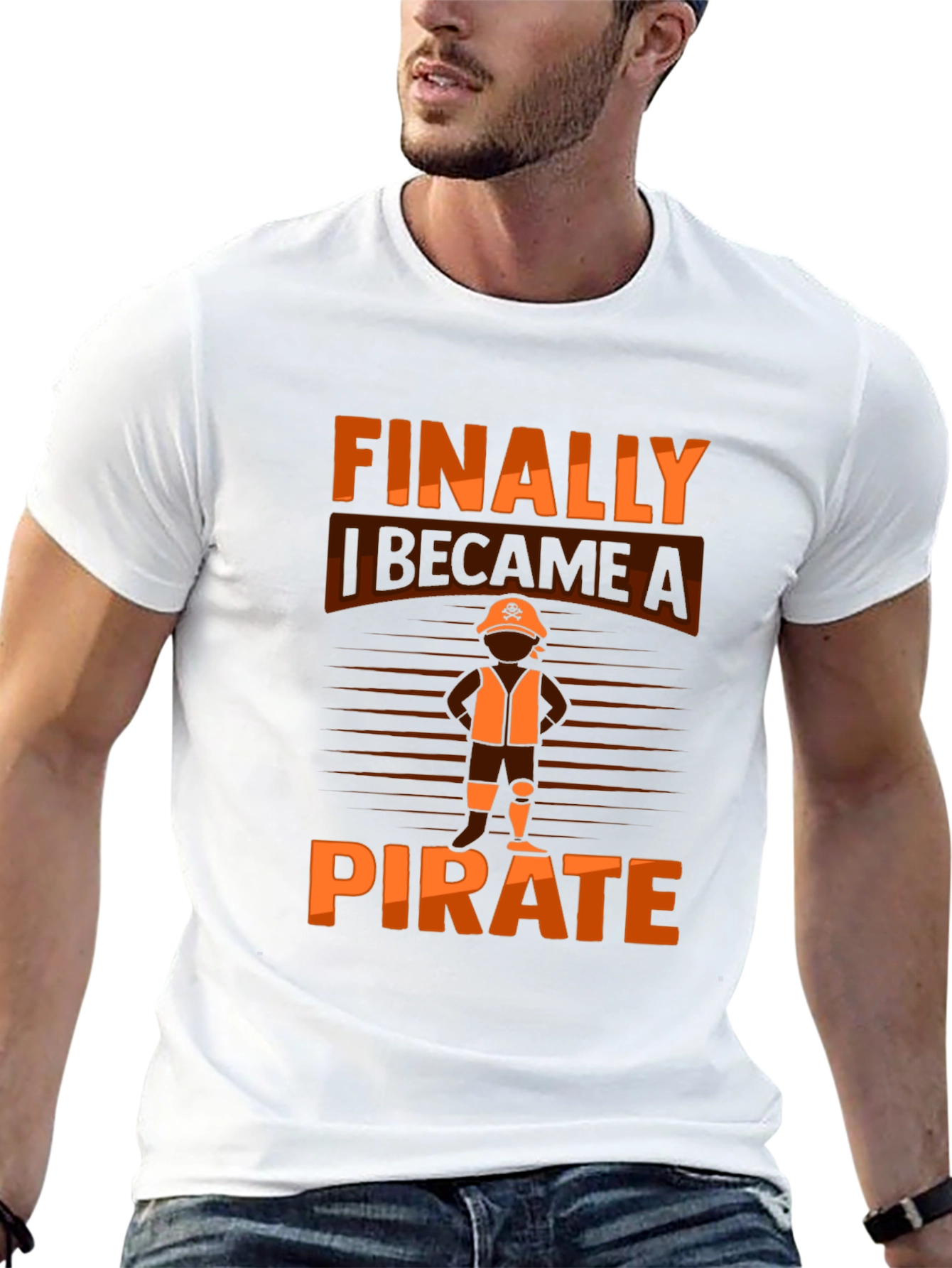 Finally I Became A Pirate Graphic T-Shirt