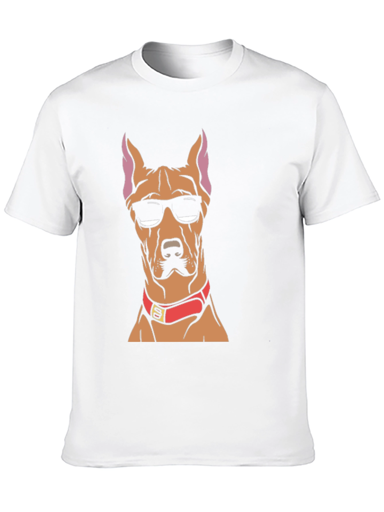 Cool Dog T-Shirt: Doberman with Sunglasses