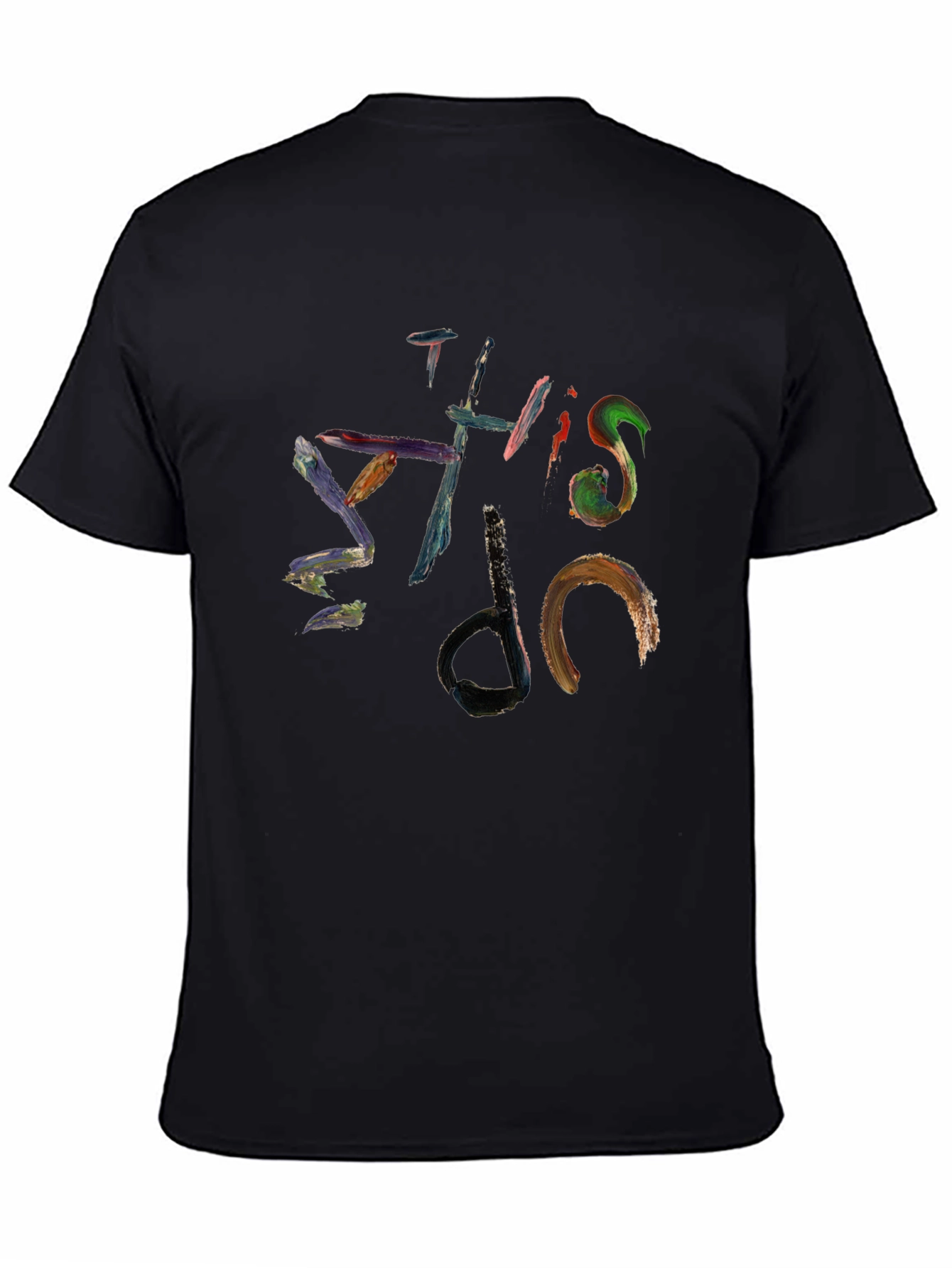 Abstract Graffiti Style Cotton T-Shirt