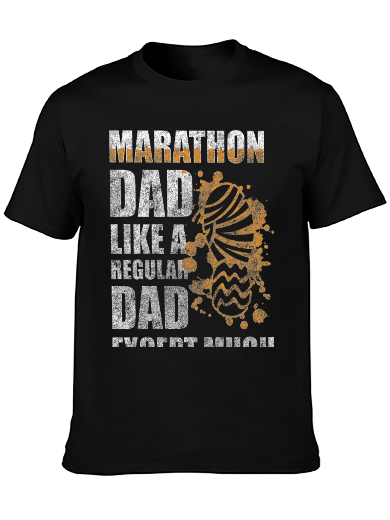 Marathon Dad T-Shirt - Funny Runner Father Tee