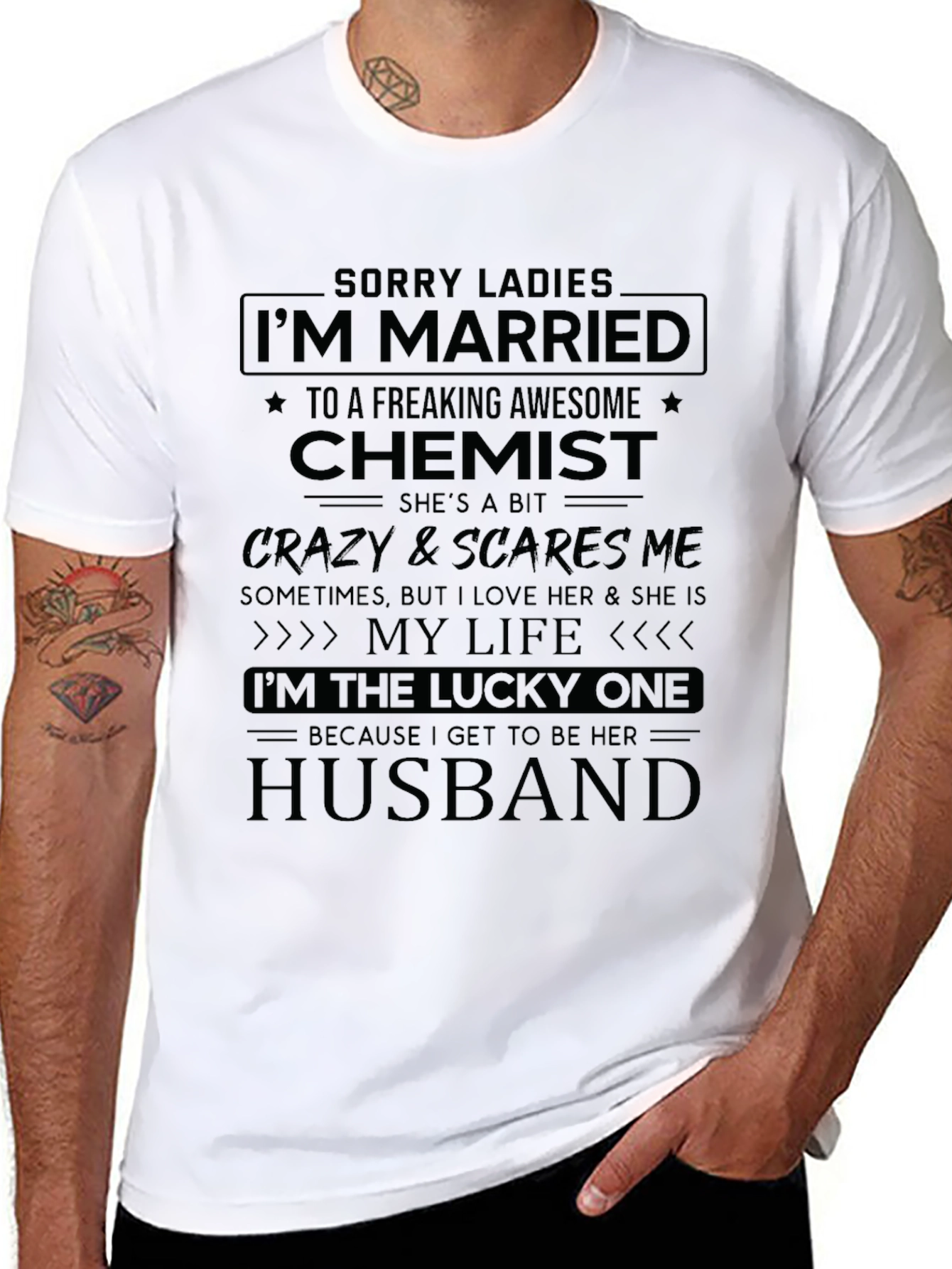 Im Married to a Chemist T-Shirt