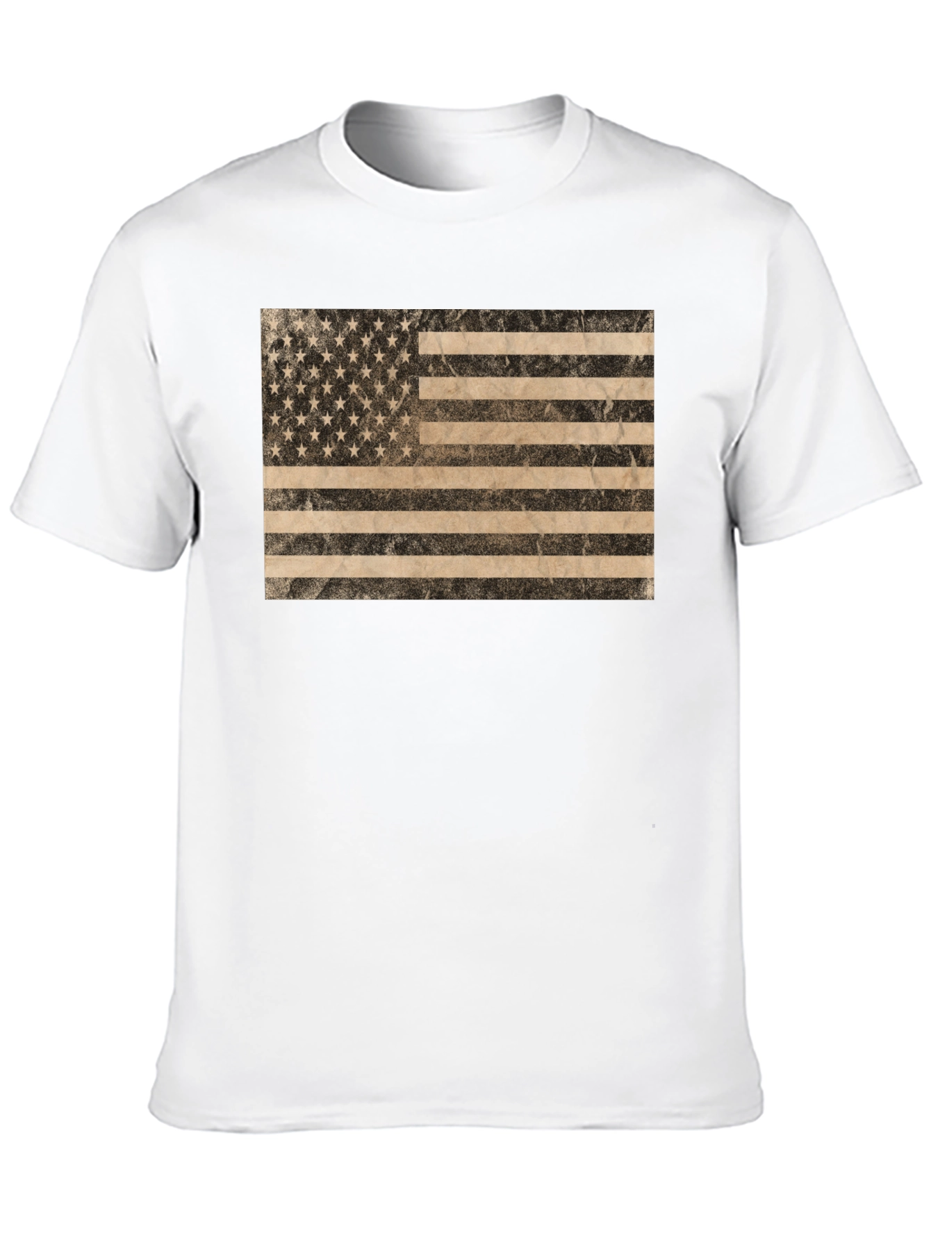 Distressed American Flag T-Shirt