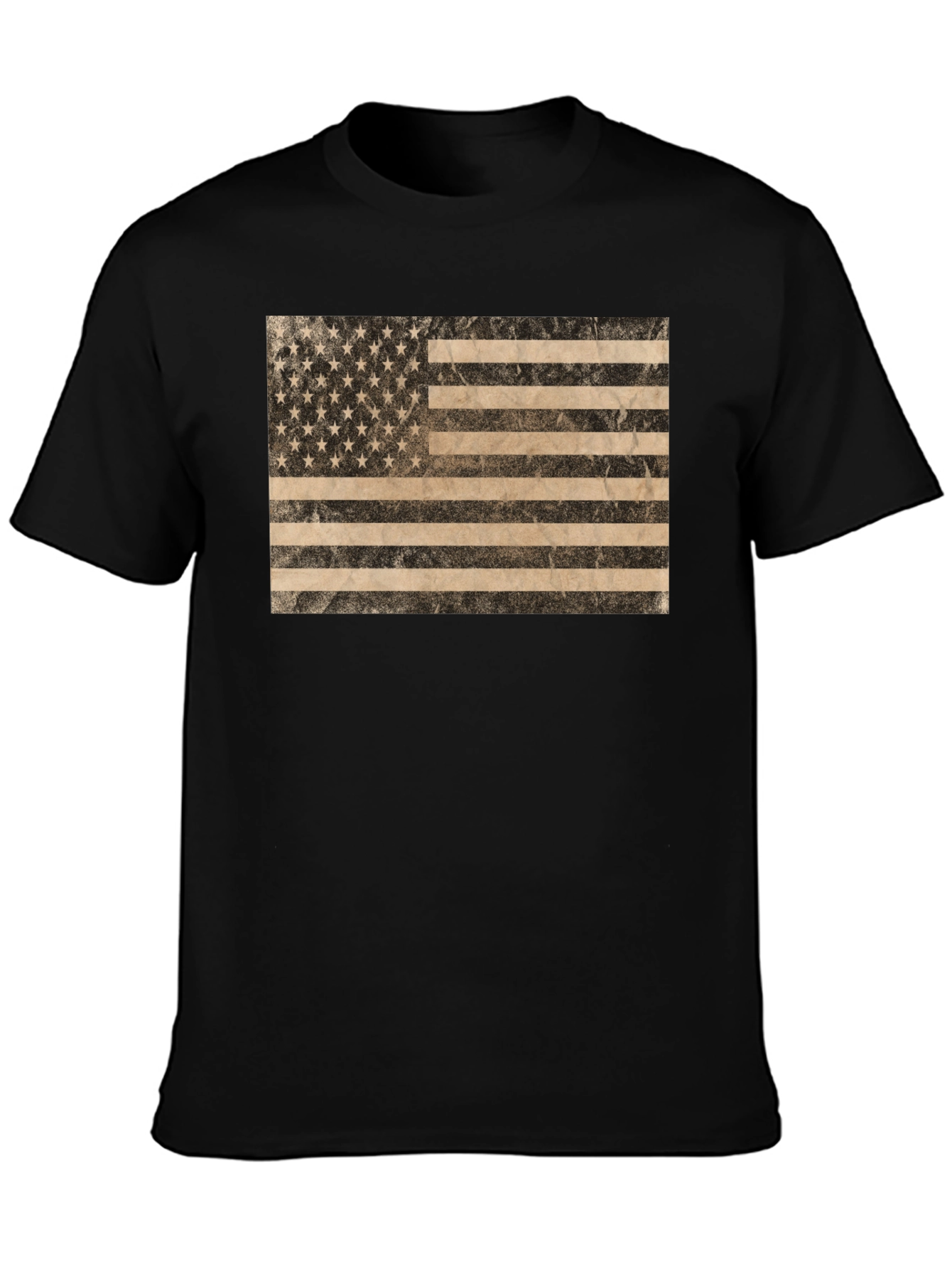 Distressed American Flag T-Shirt