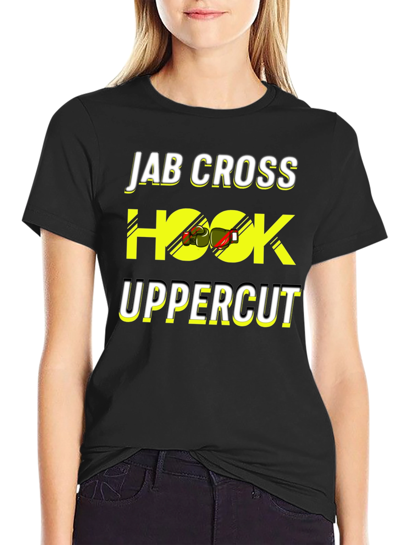 Boxing Moves Graphic T-Shirt