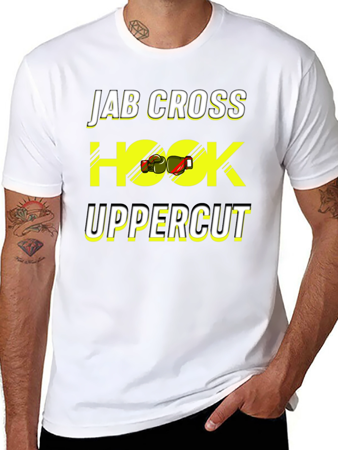 Boxing Moves Graphic T-Shirt