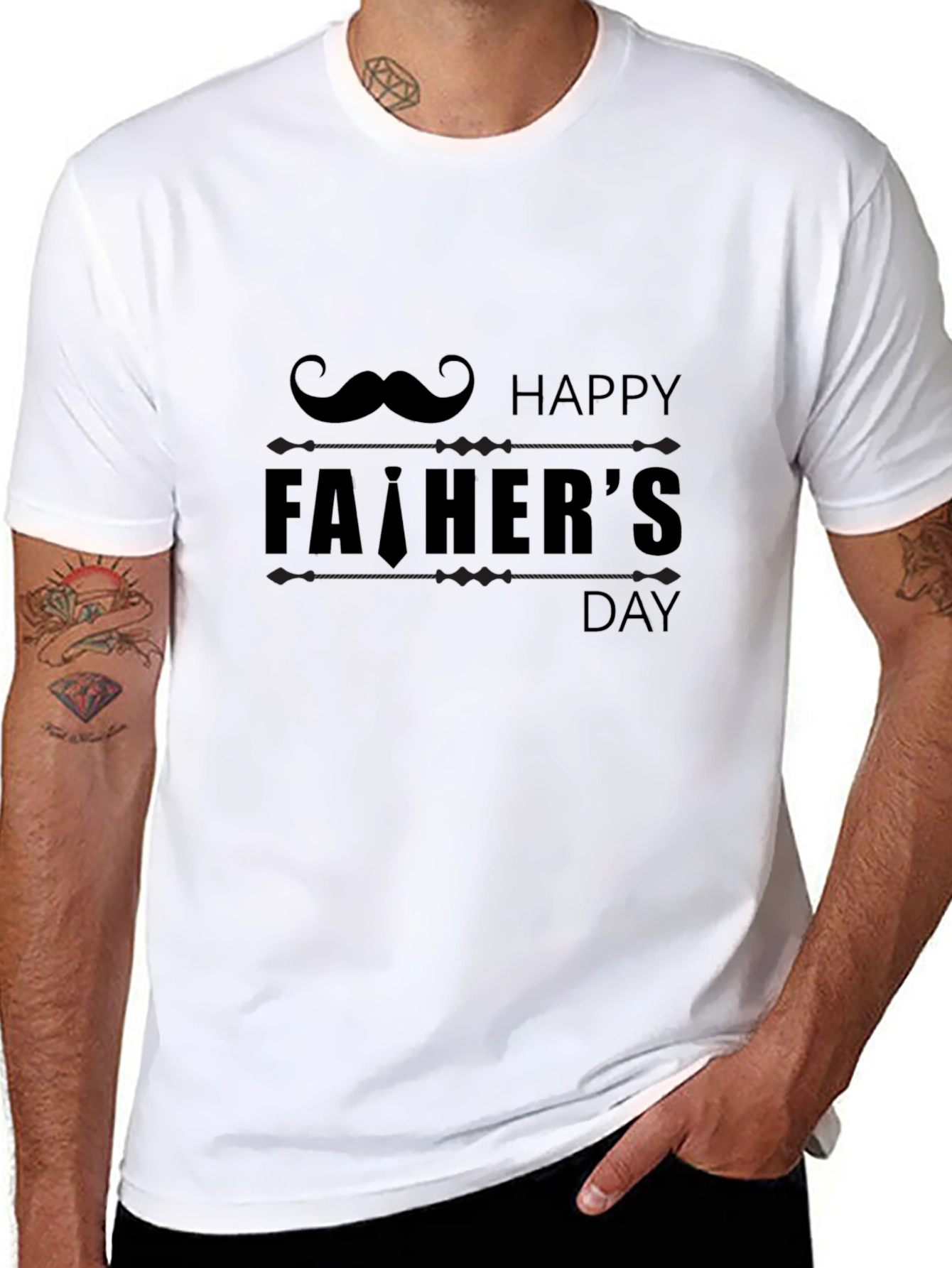 Happy Fathers Day Graphic T-Shirt