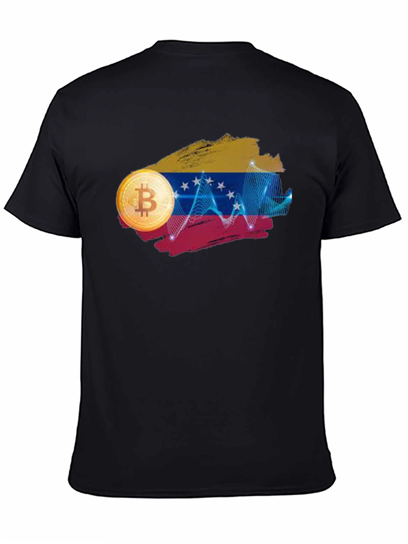 Venezuela Bitcoin Graphic Tee - Crypto Currency T-Shirt