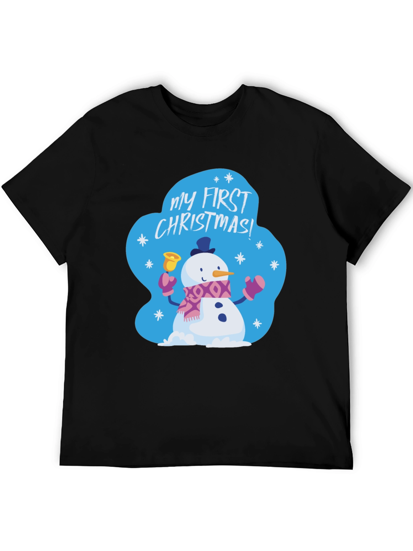 My First Christmas Snowman Graphic Tee