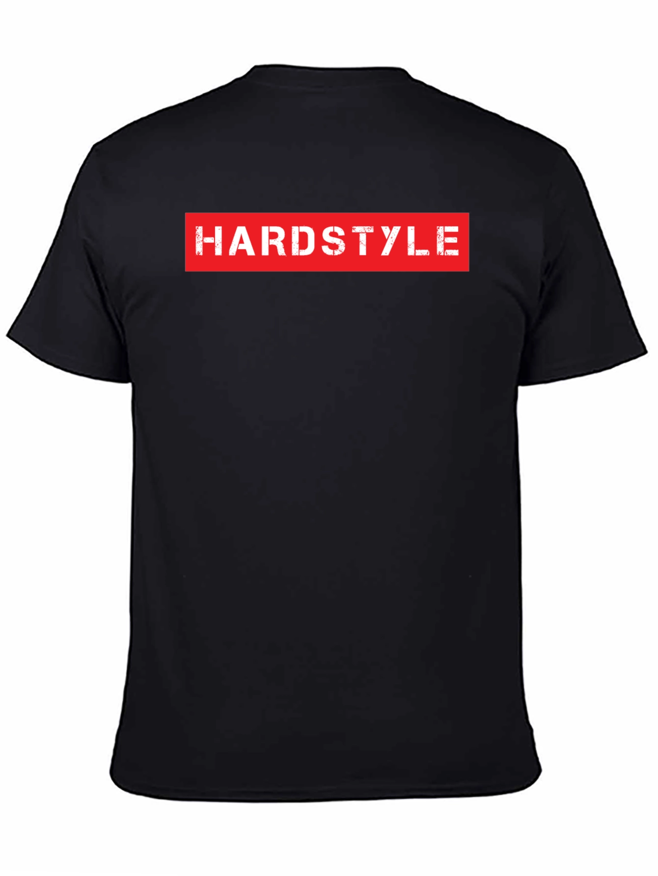 Hardstyle Graphic Tee - Black Crew Neck T-Shirt