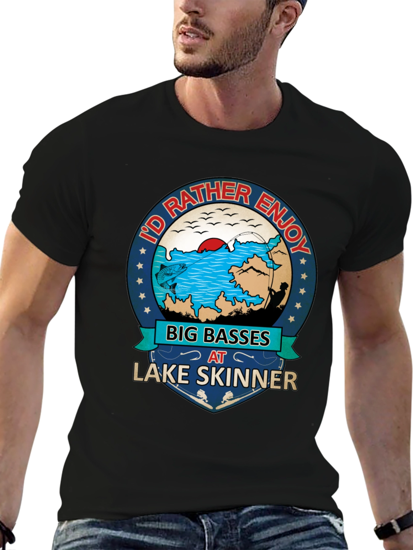 Lake Skinner Fishing T-Shirt