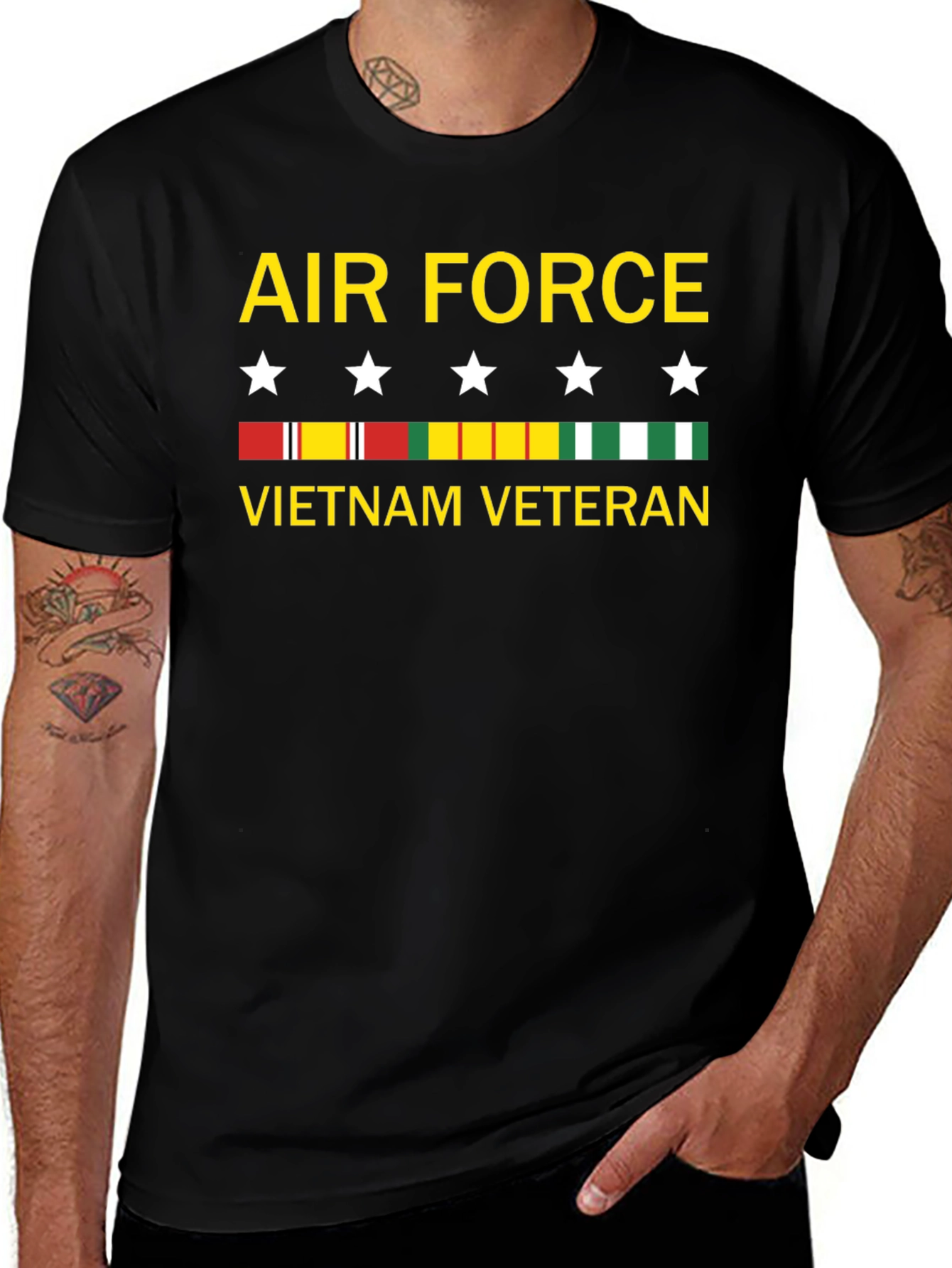 Air Force Vietnam Veteran T-Shirt - Military Pride