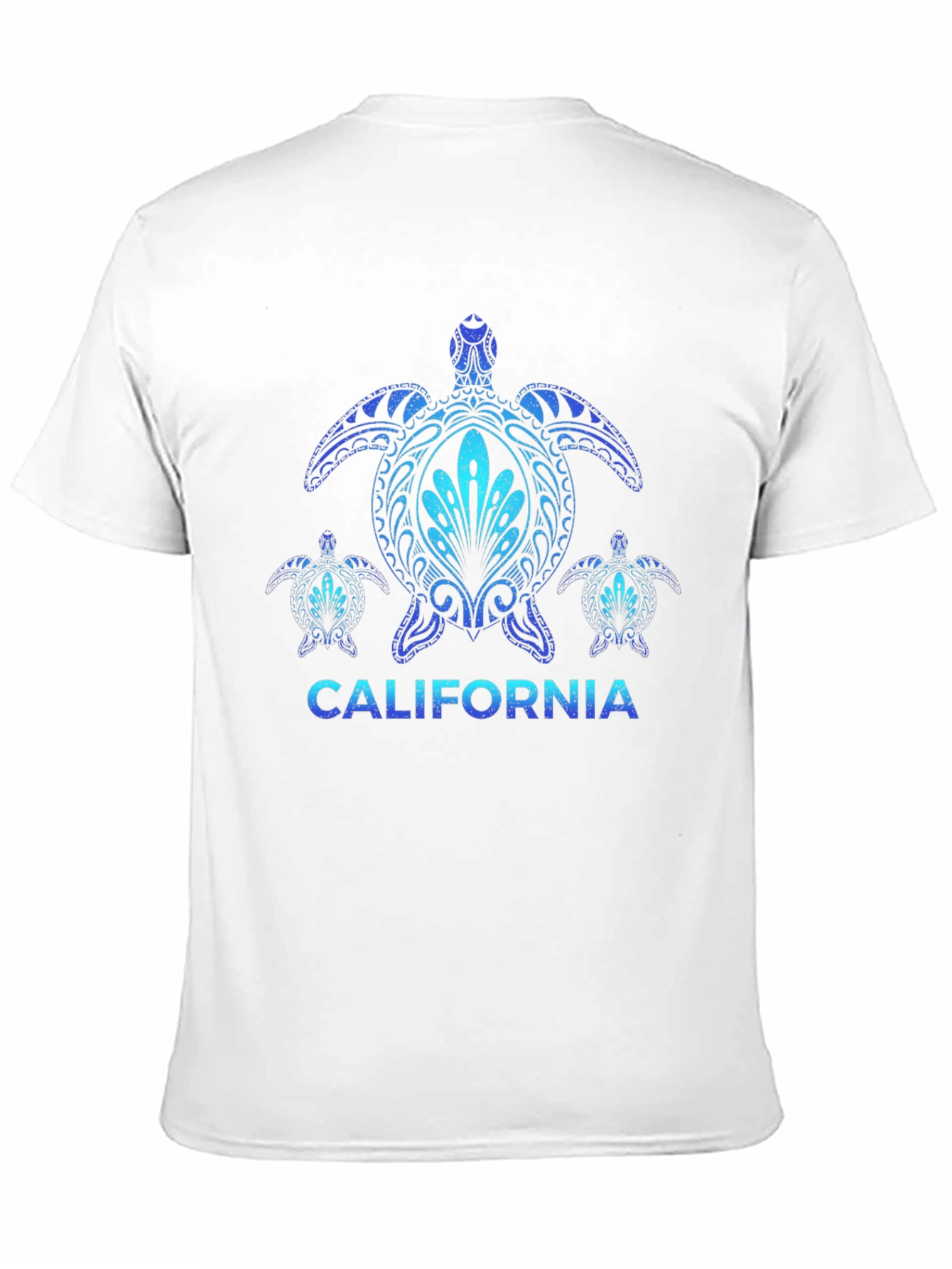 California Sea Turtle Graphic T-Shirt